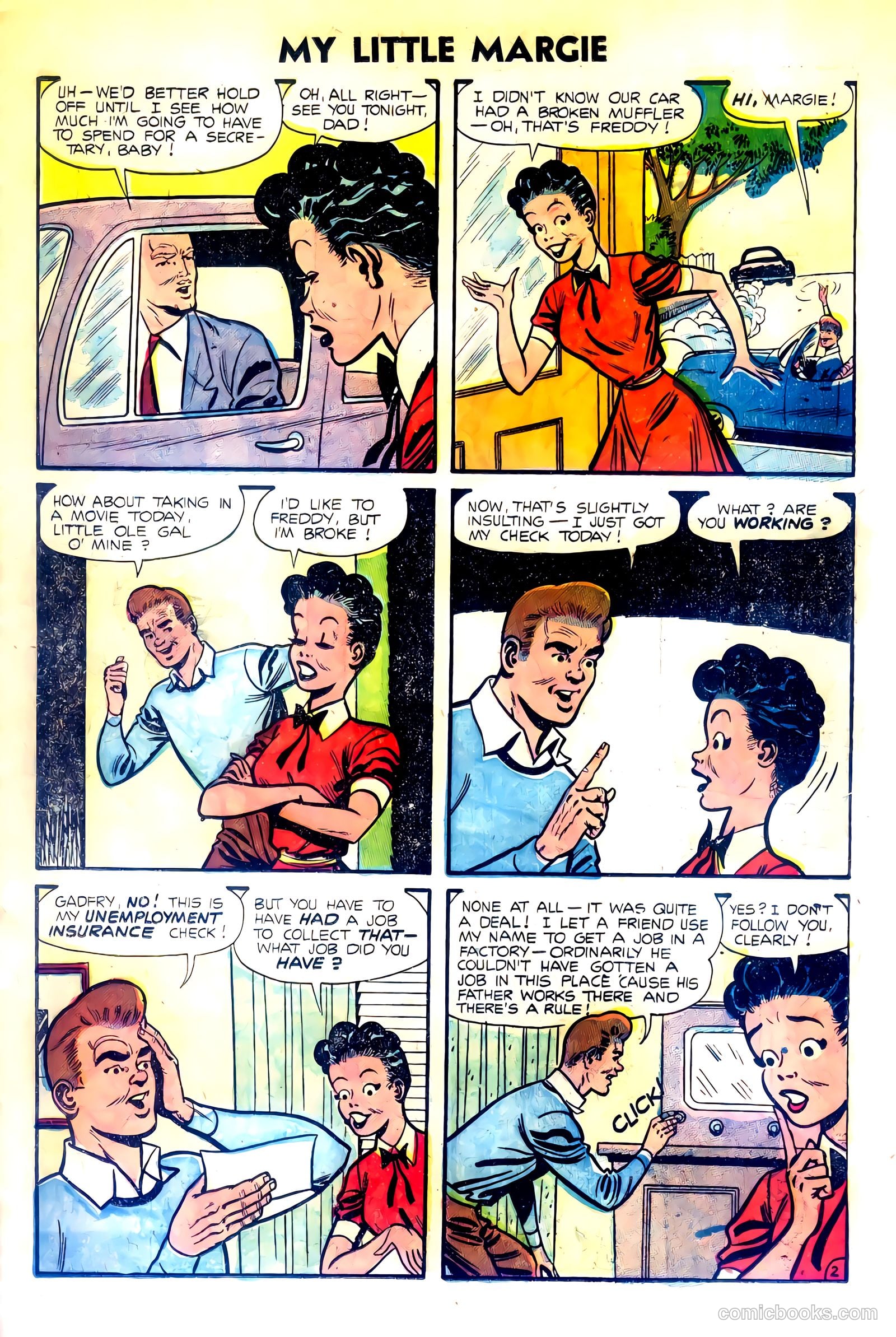 My Little Margie #5 (1955) — page 11