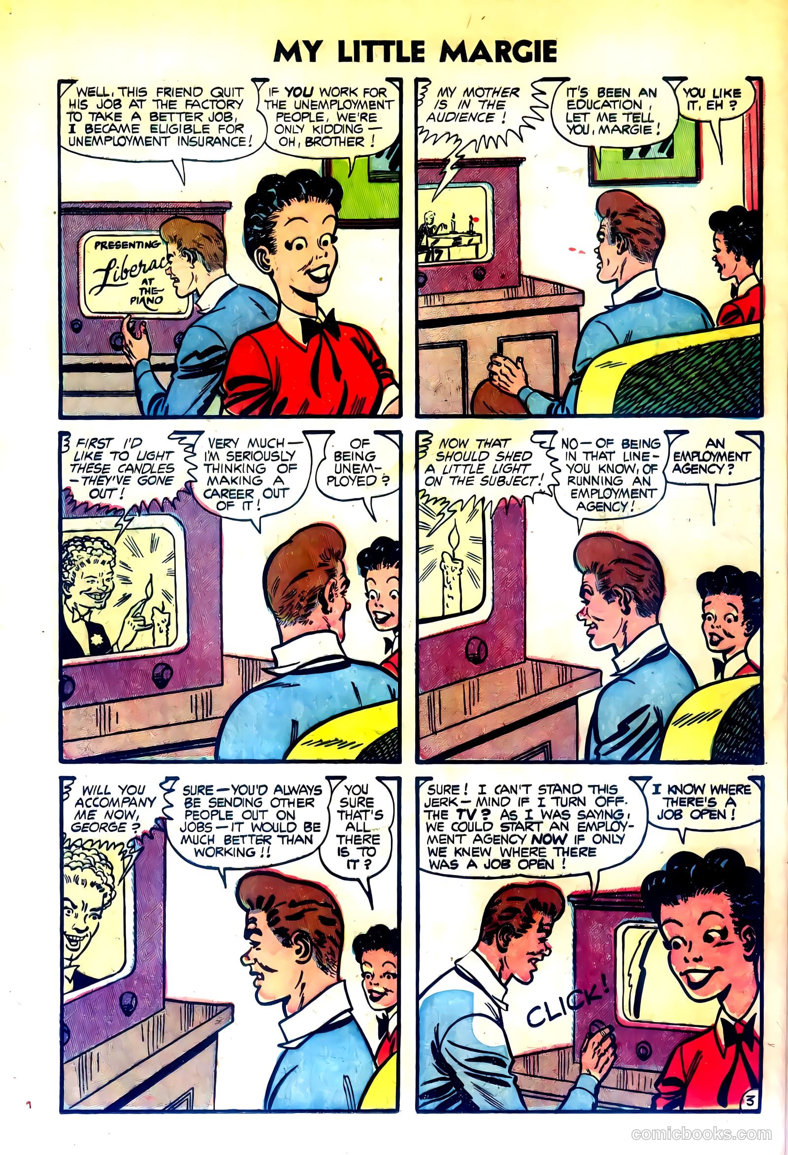My Little Margie #5 (1955) — page 12