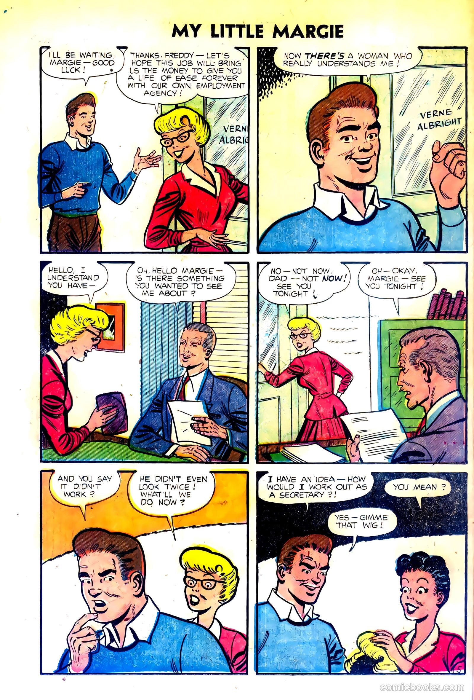 My Little Margie #5 (1955) — page 14
