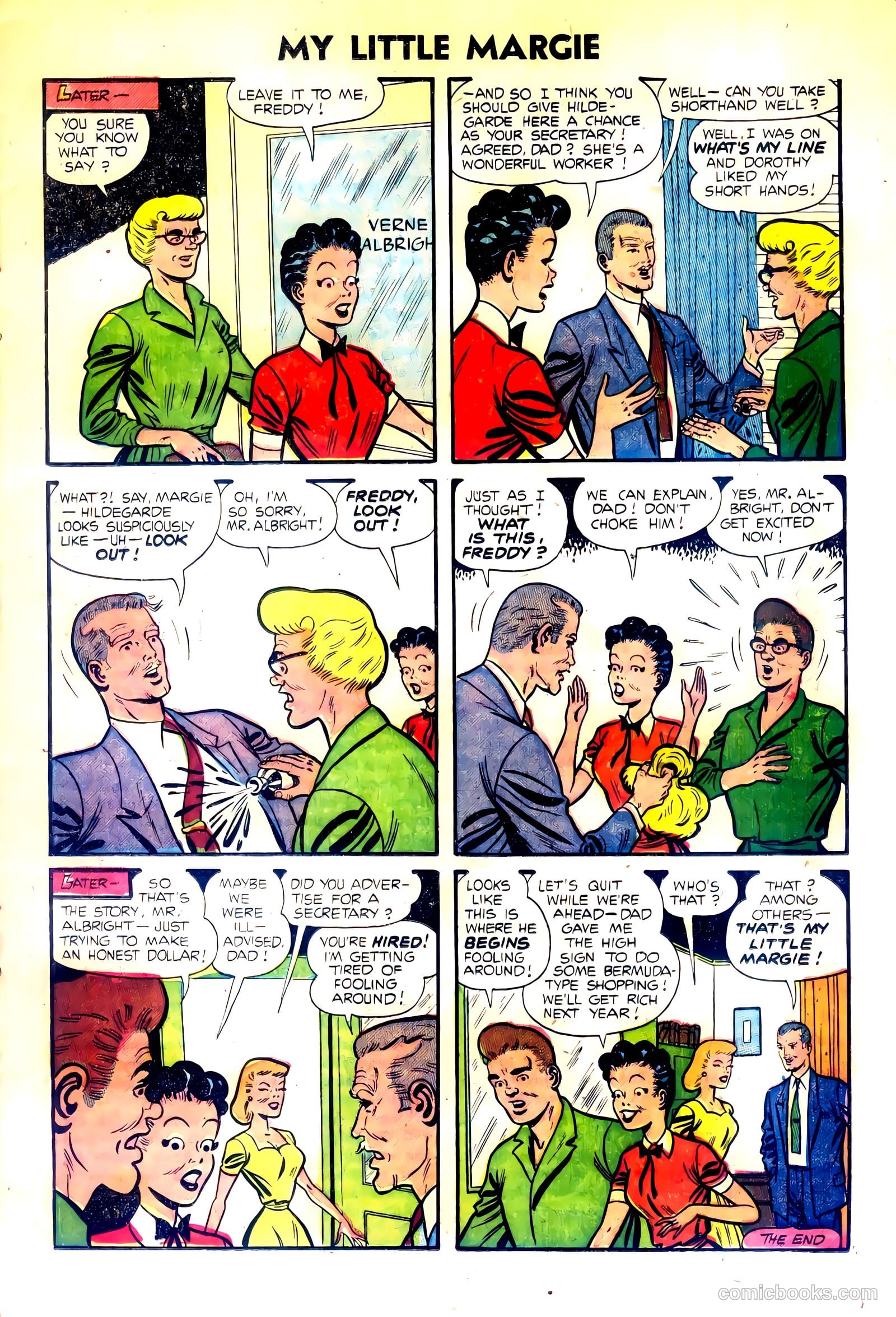 My Little Margie #5 (1955) — page 15