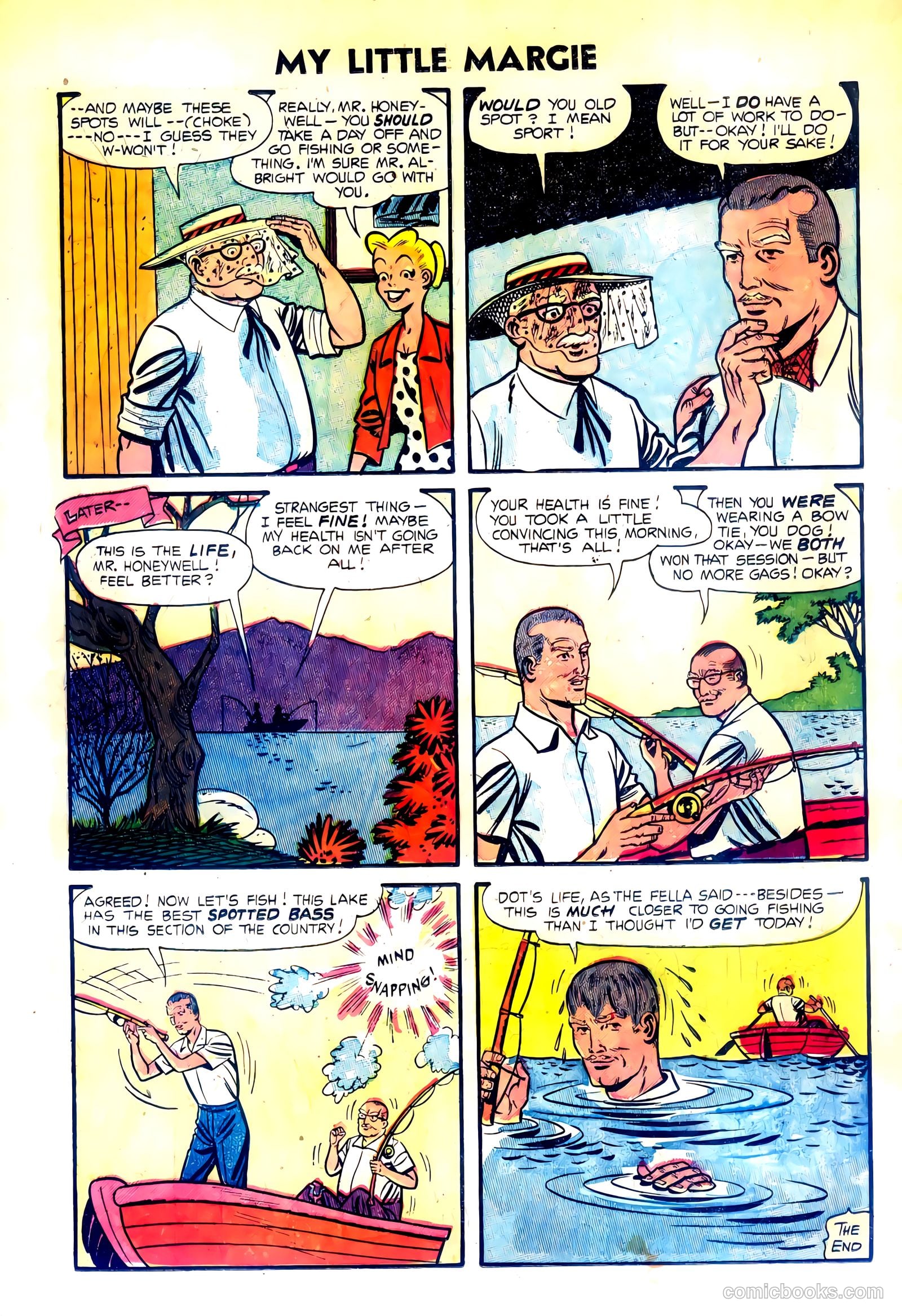 My Little Margie #5 (1955) — page 22
