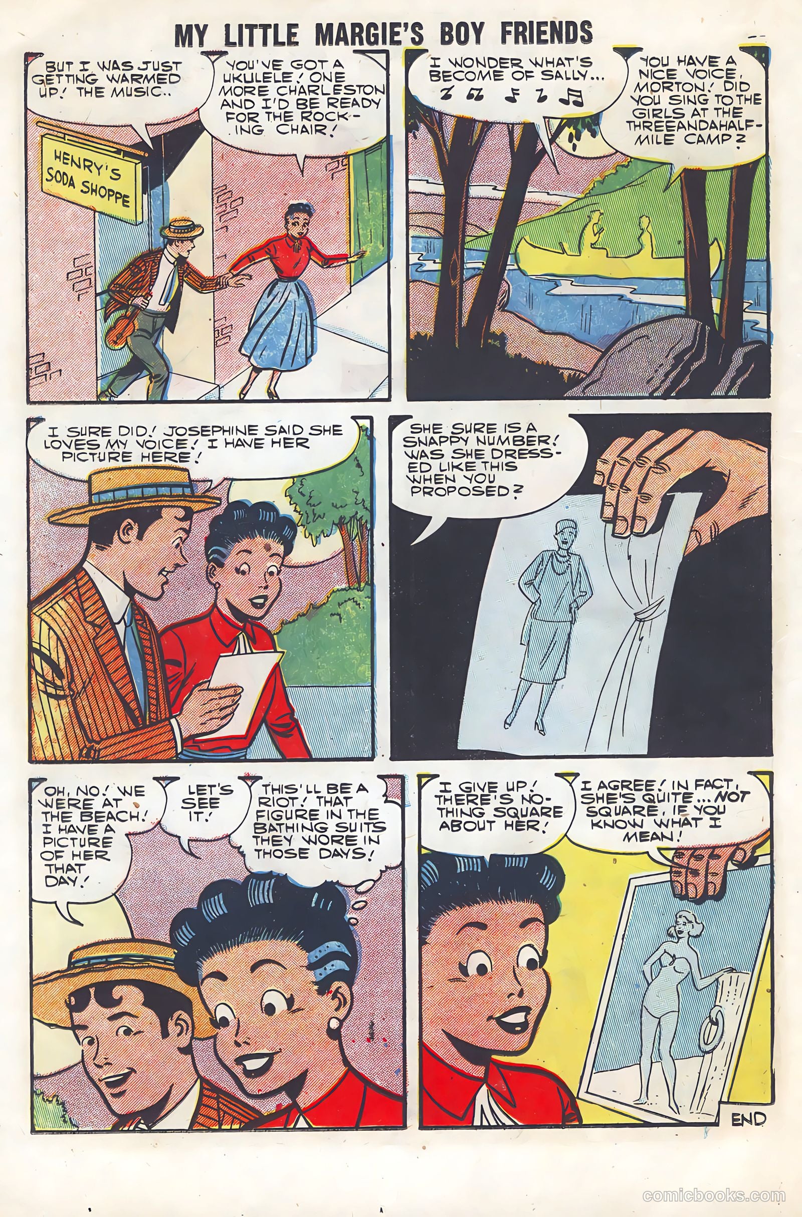 My Little Margie #7 (1955) — page 22 of 37