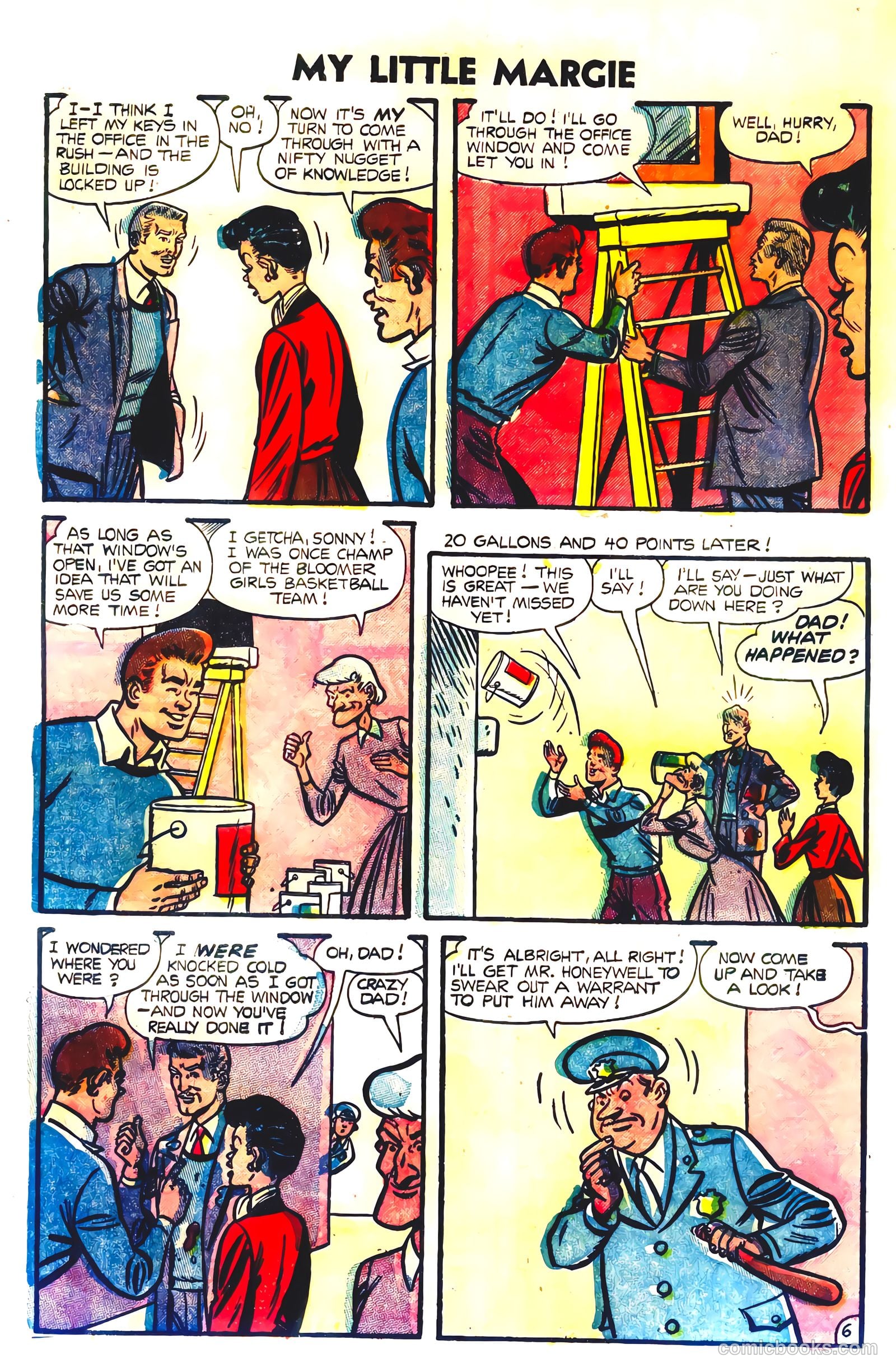 My Little Margie #8 (1955) — page 8
