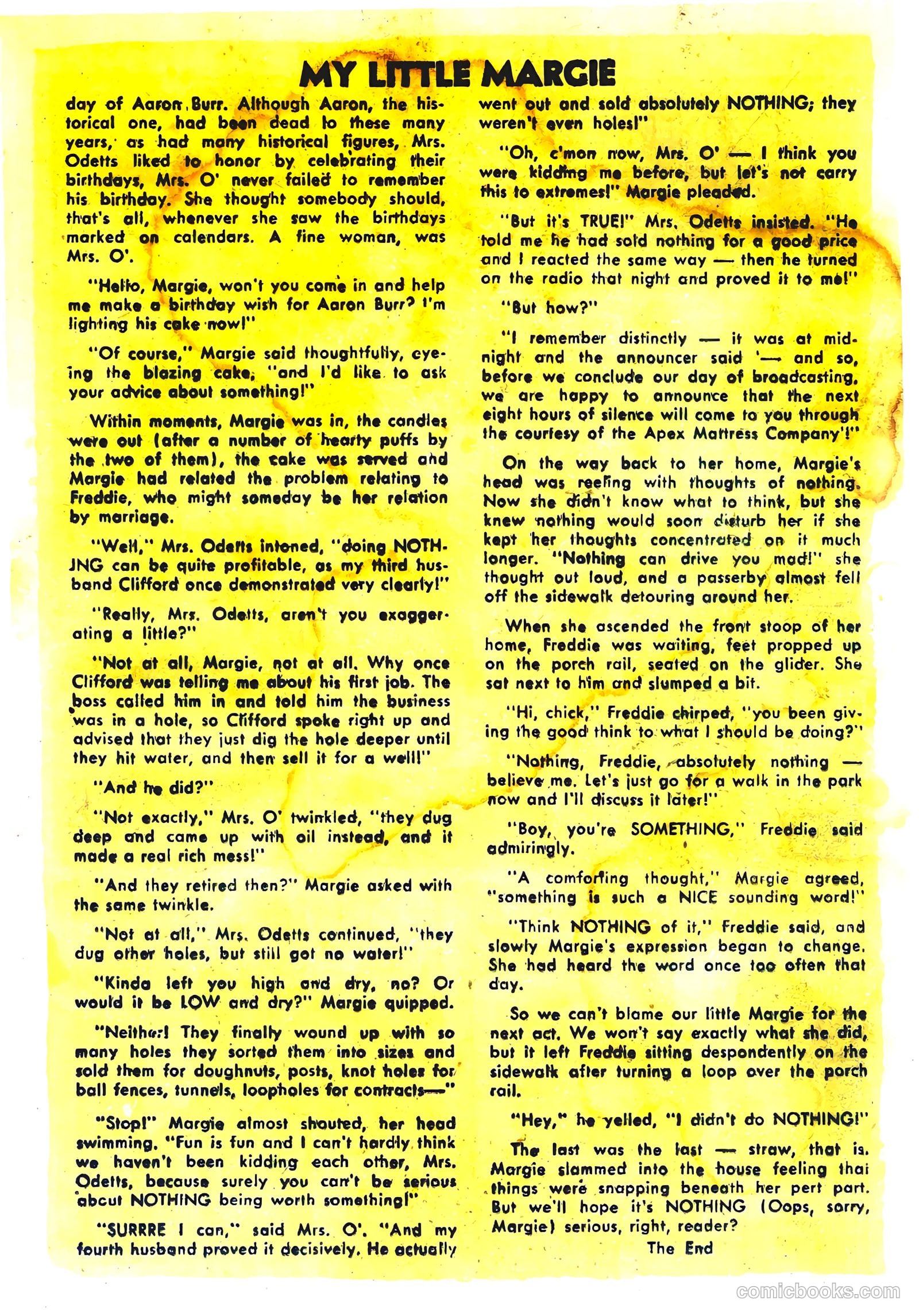 My Little Margie #8 (1955) — page 17