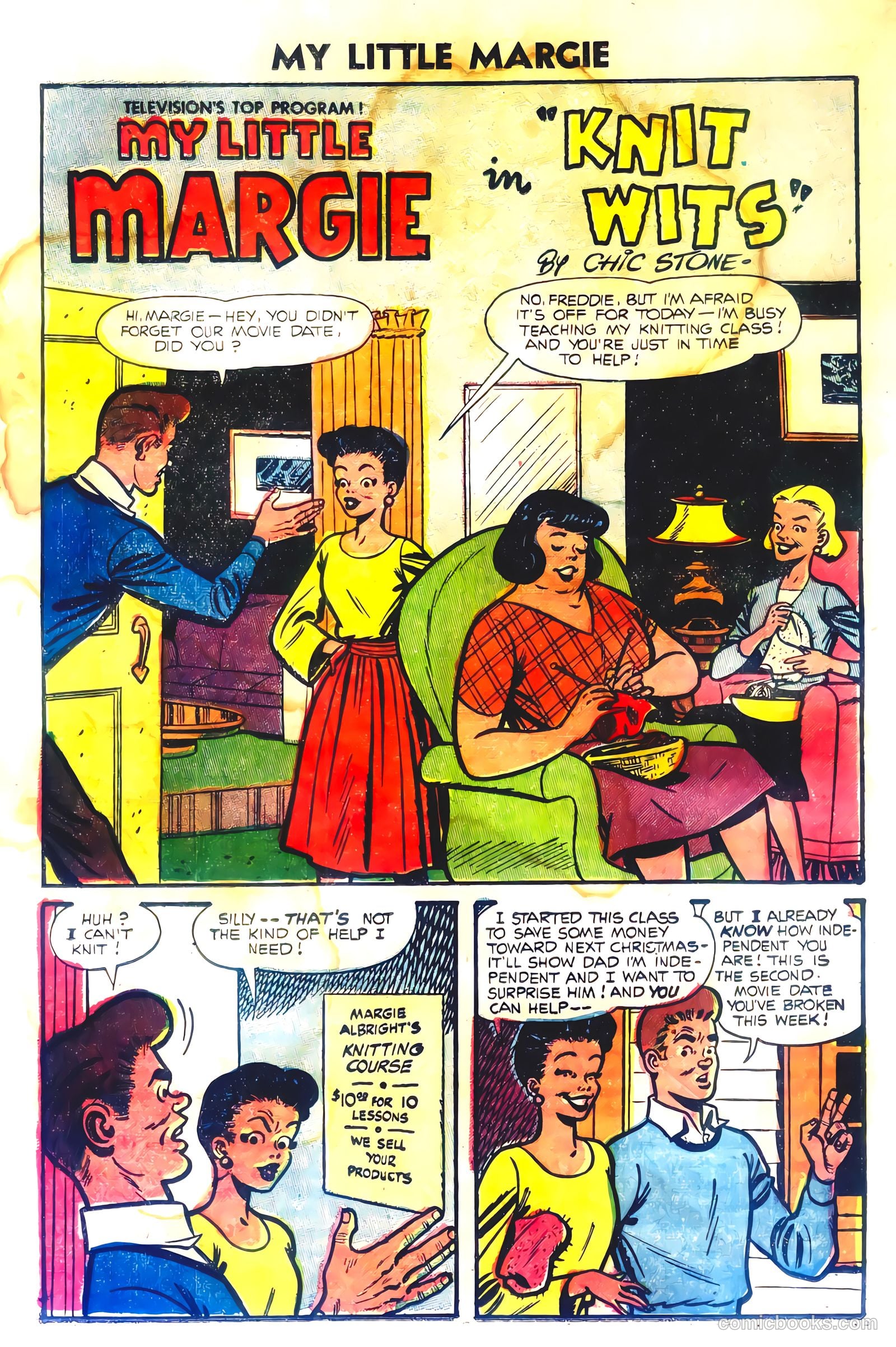 My Little Margie #8 (1955) — page 18