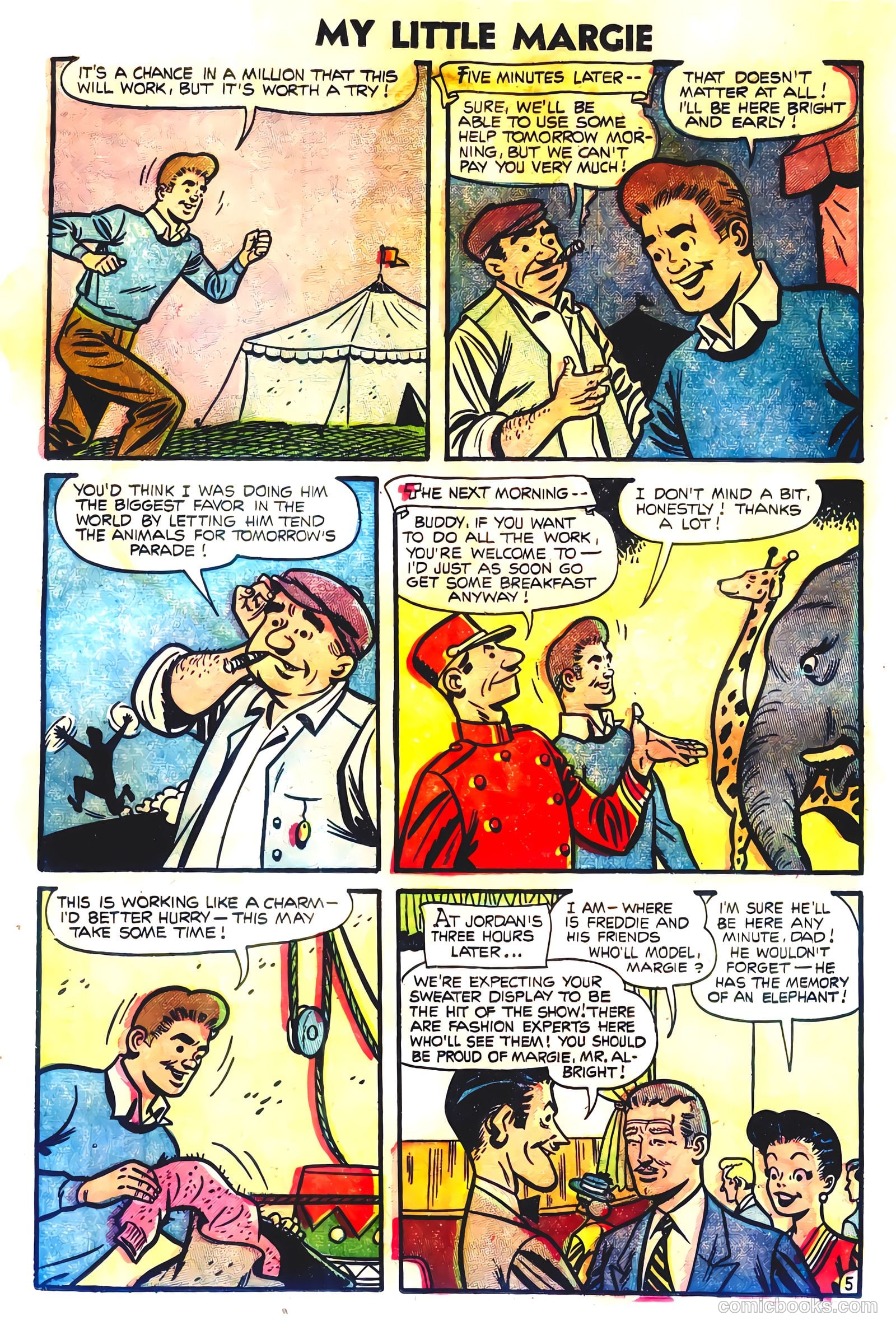 My Little Margie #8 (1955) — page 22