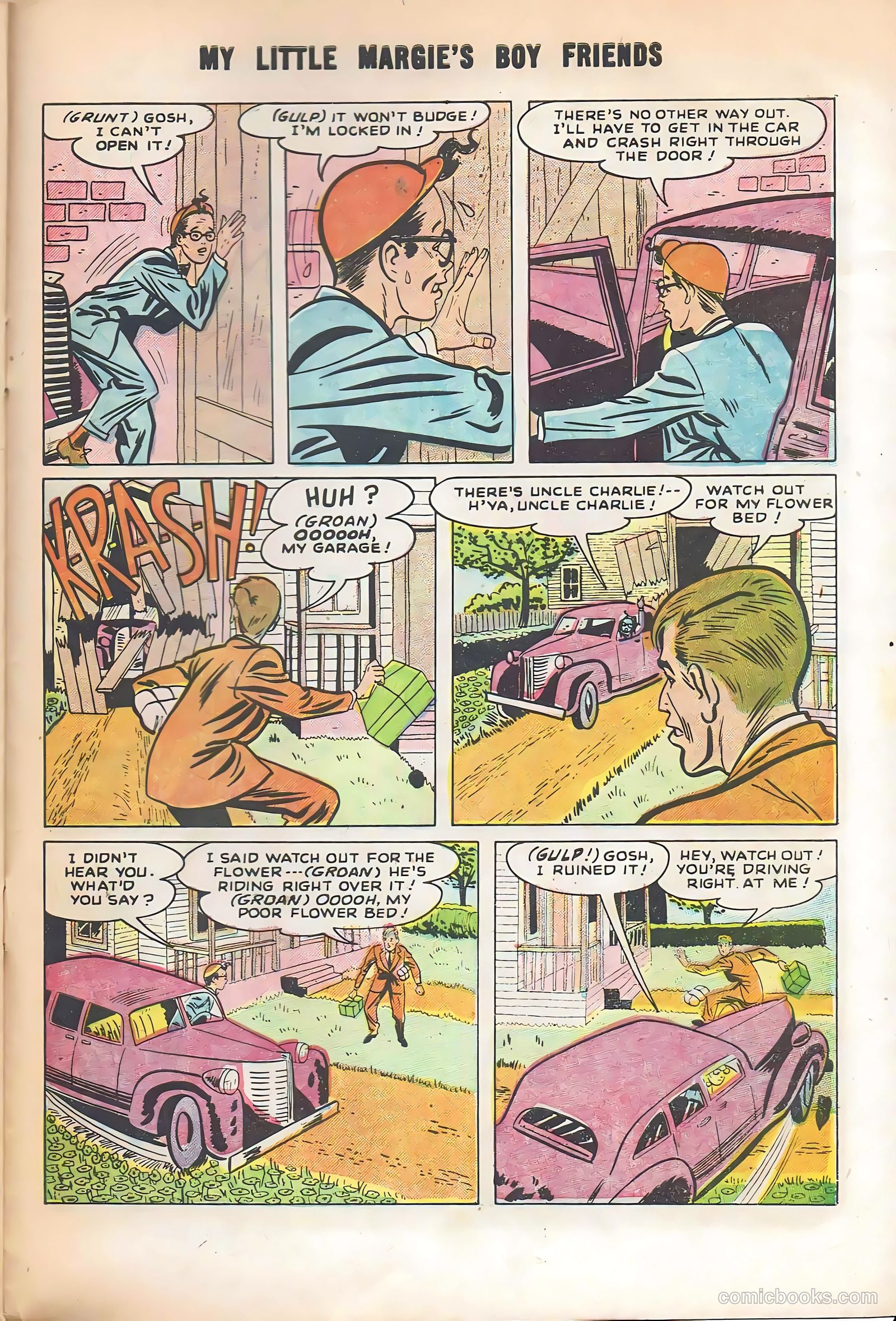 My Little Margie's Boy Friends #1 (1955) — page 27 of 36