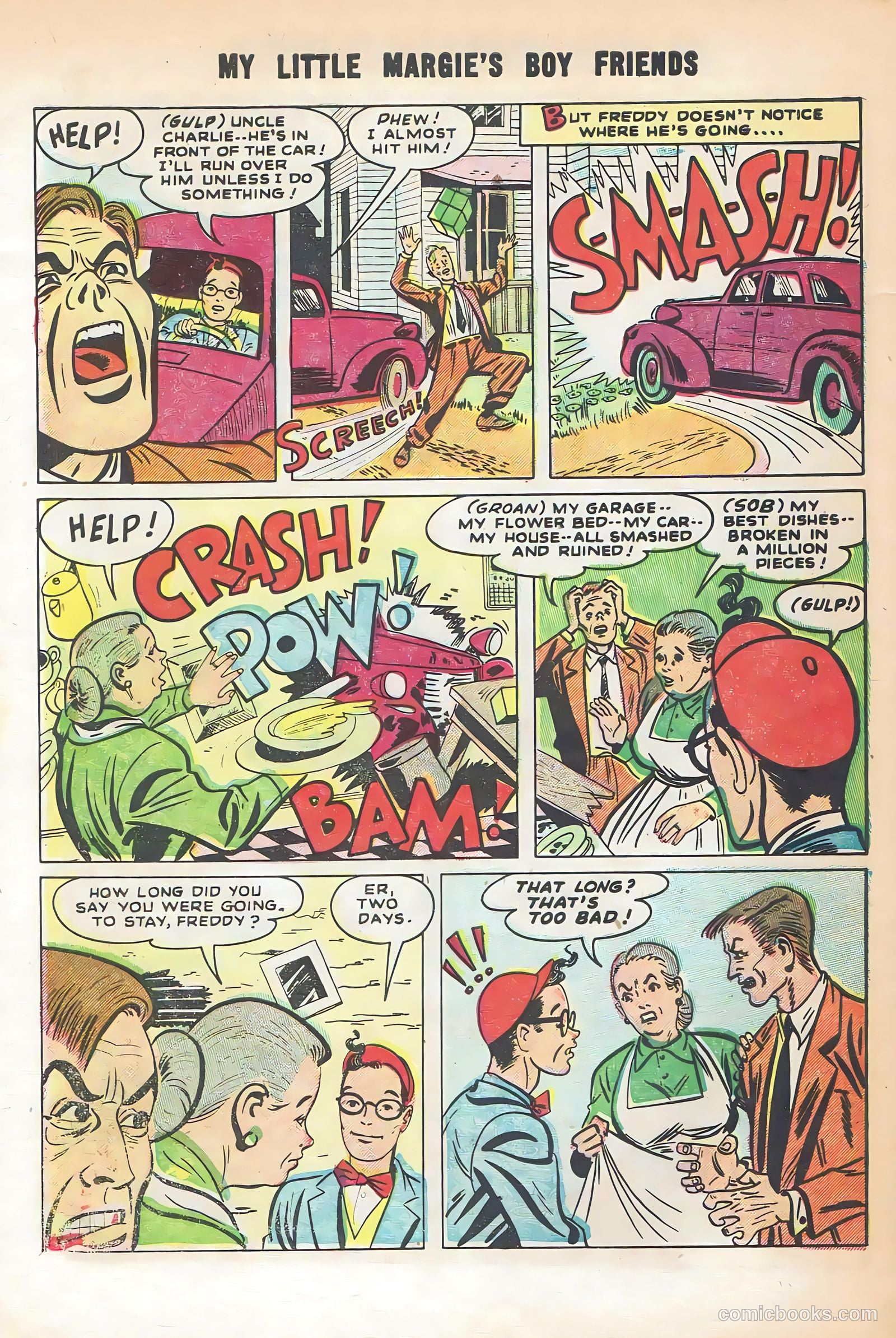 My Little Margie's Boy Friends #1 (1955) — page 28 of 36