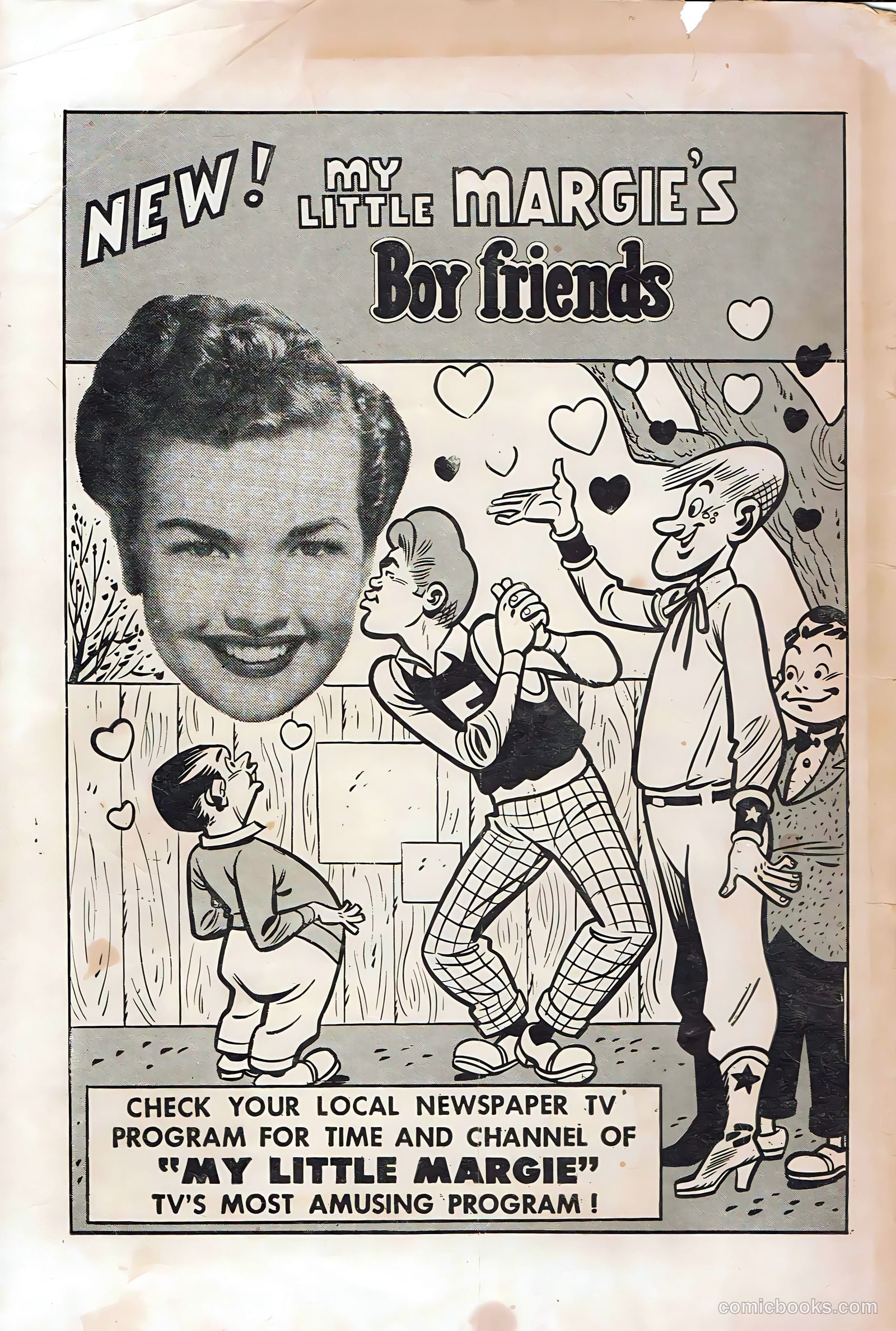 My Little Margie's Boy Friends #1 (1955) — page 36 of 36