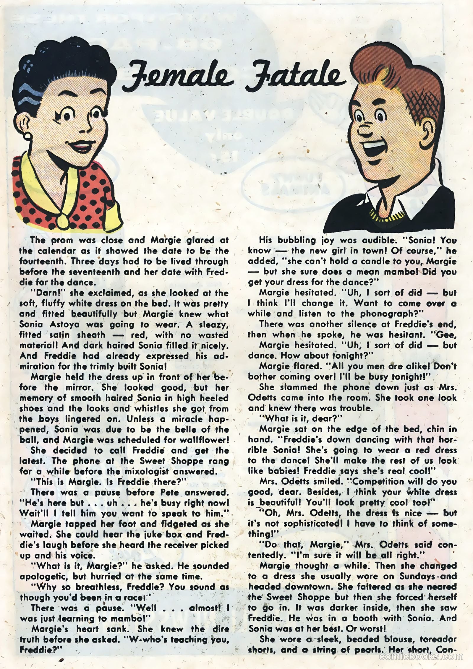 My Little Margie's Boy Friends #11 (1958) — page 16 of 36