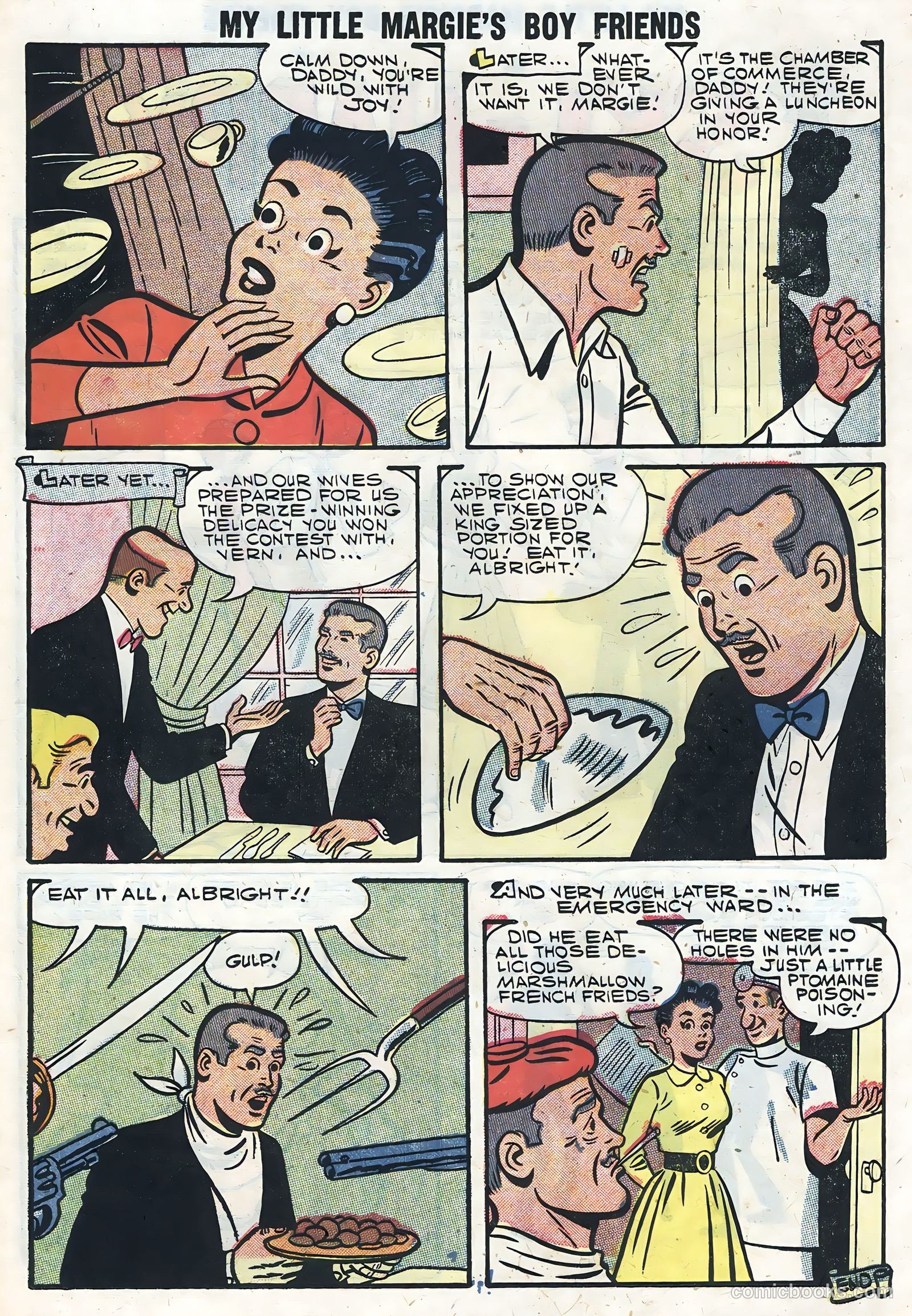 My Little Margie's Boy Friends #11 (1958) — page 23 of 36