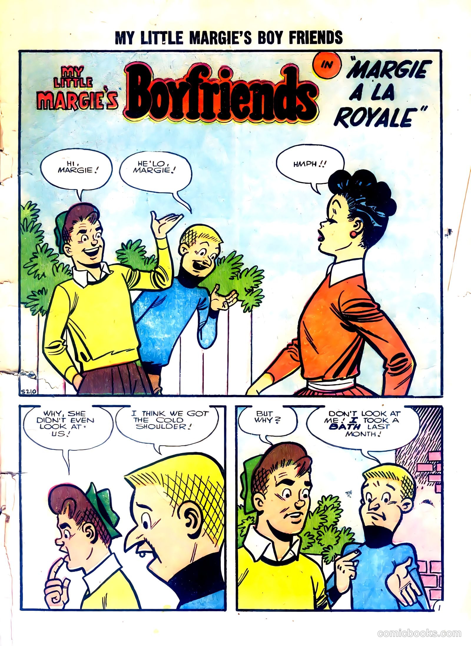 My Little Margie's Boy Friends #4 (1956) — page 3 of 36
