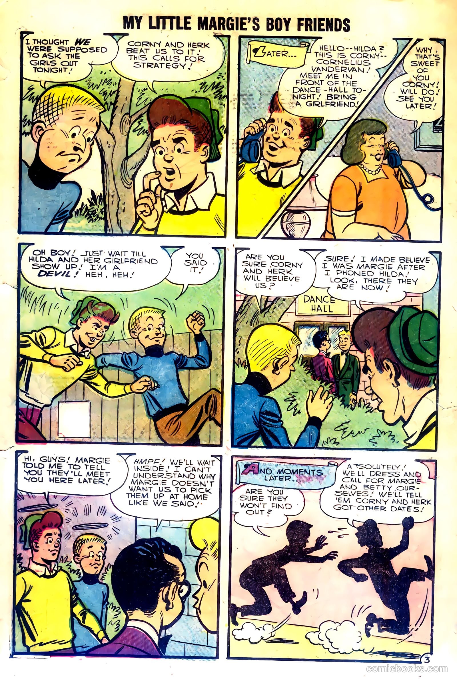 My Little Margie's Boy Friends #4 (1956) — page 20 of 36