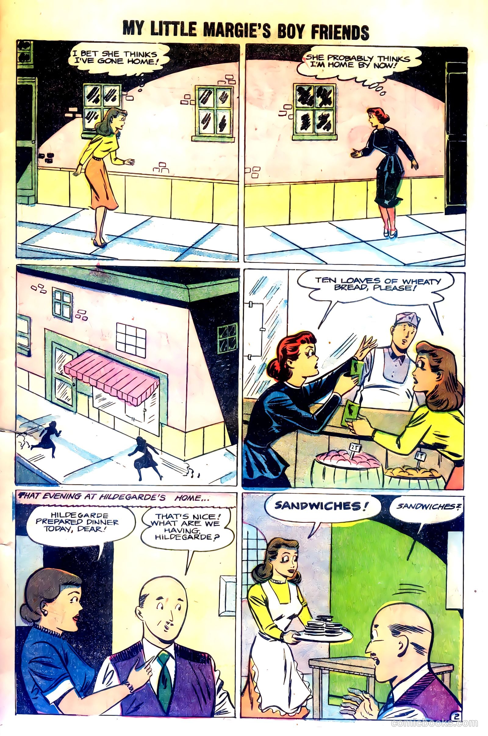 My Little Margie's Boy Friends #4 (1956) — page 29 of 36