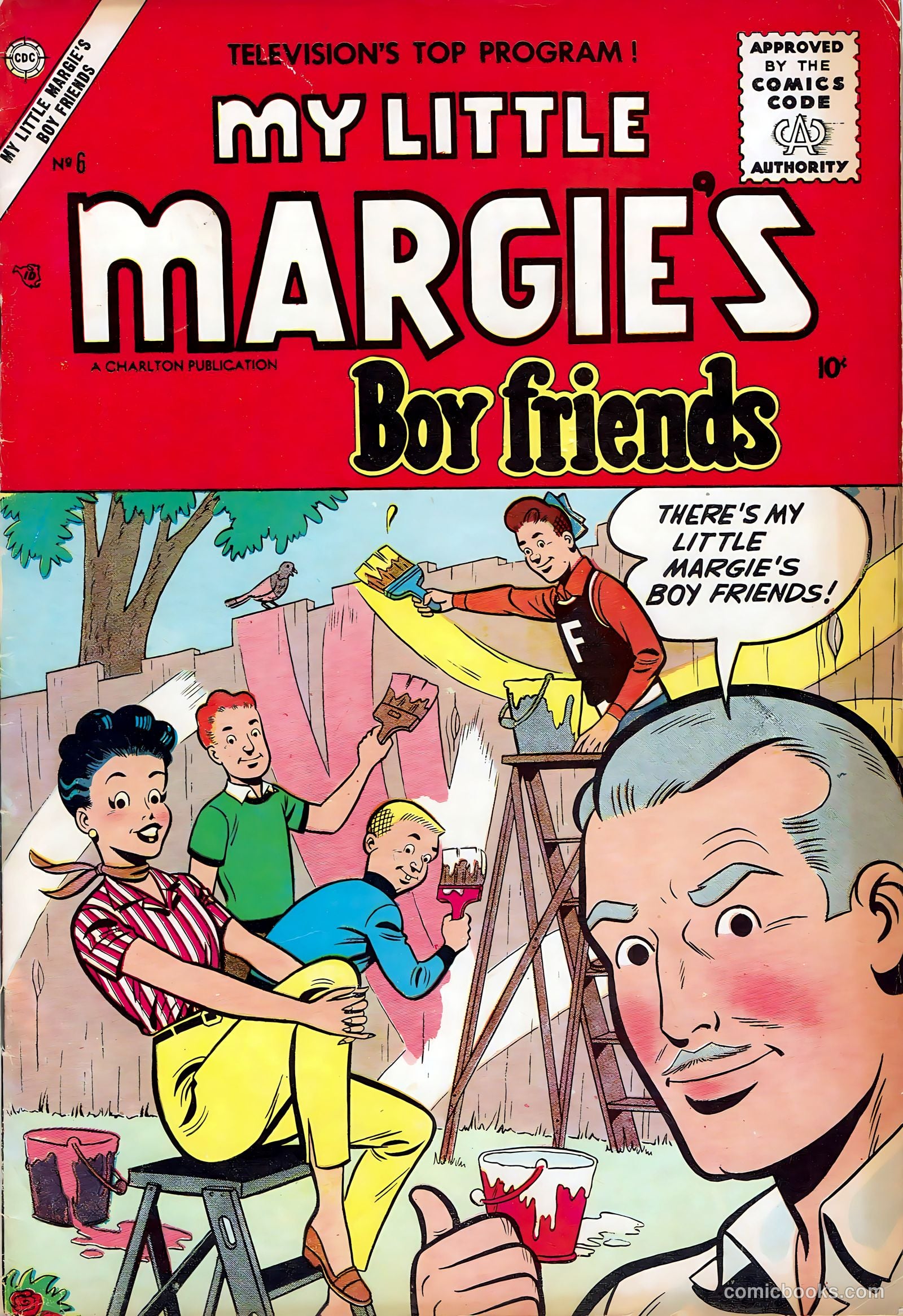 My Little Margie's Boy Friends #6 cover