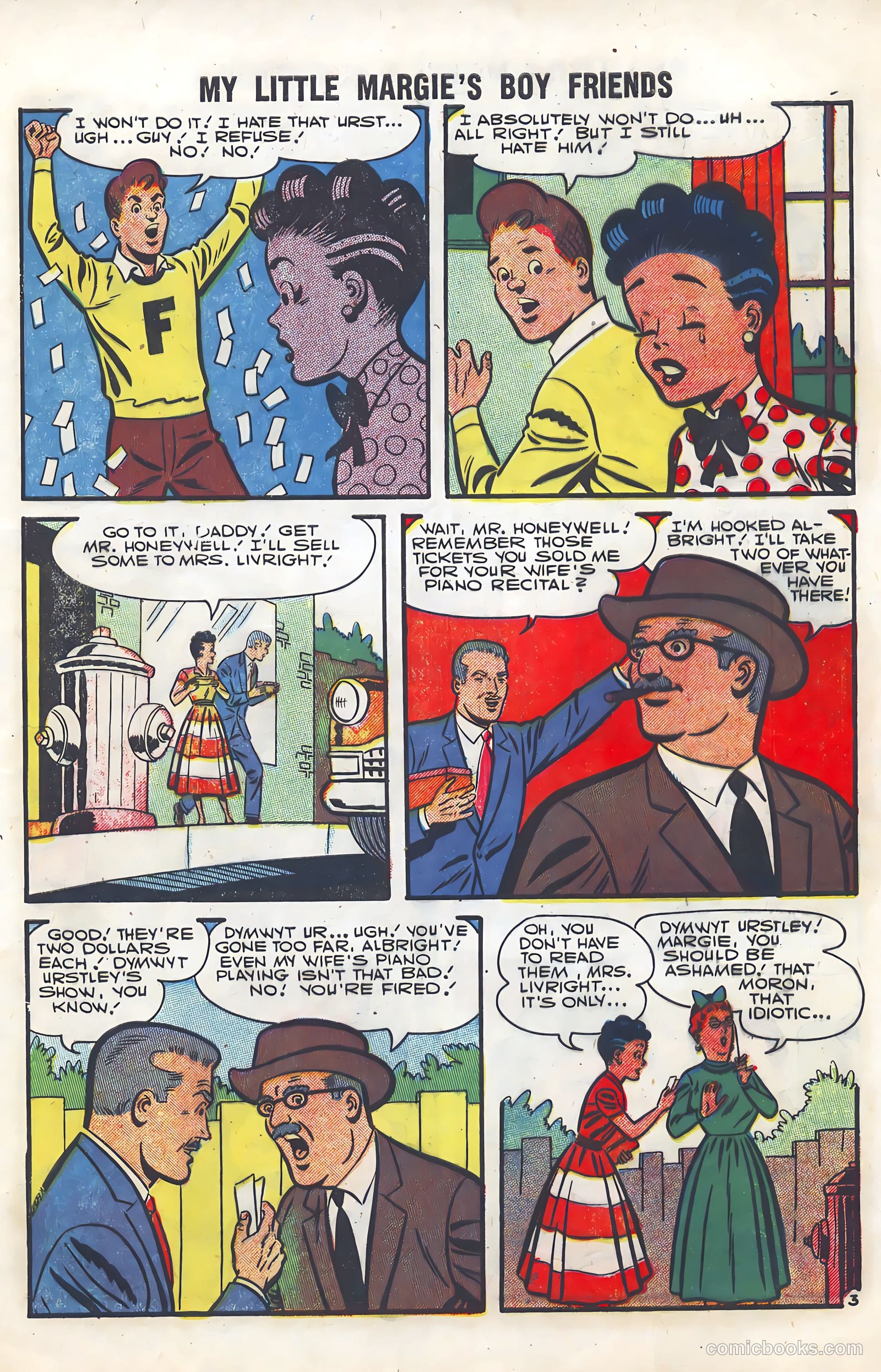 My Little Margie's Boy Friends #7 (1957) — page 5 of 37