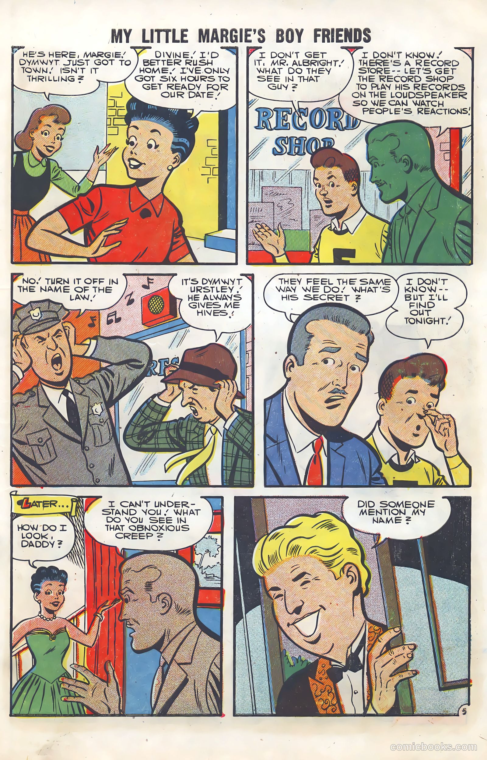 My Little Margie's Boy Friends #7 (1957) — page 7 of 37