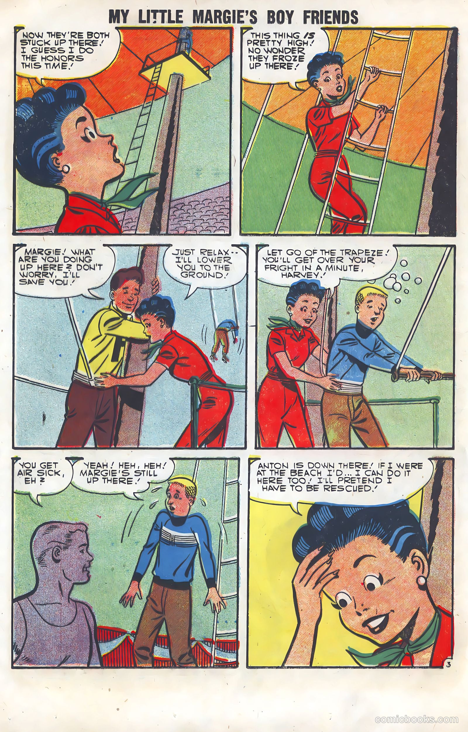 My Little Margie's Boy Friends #7 (1957) — page 12 of 37