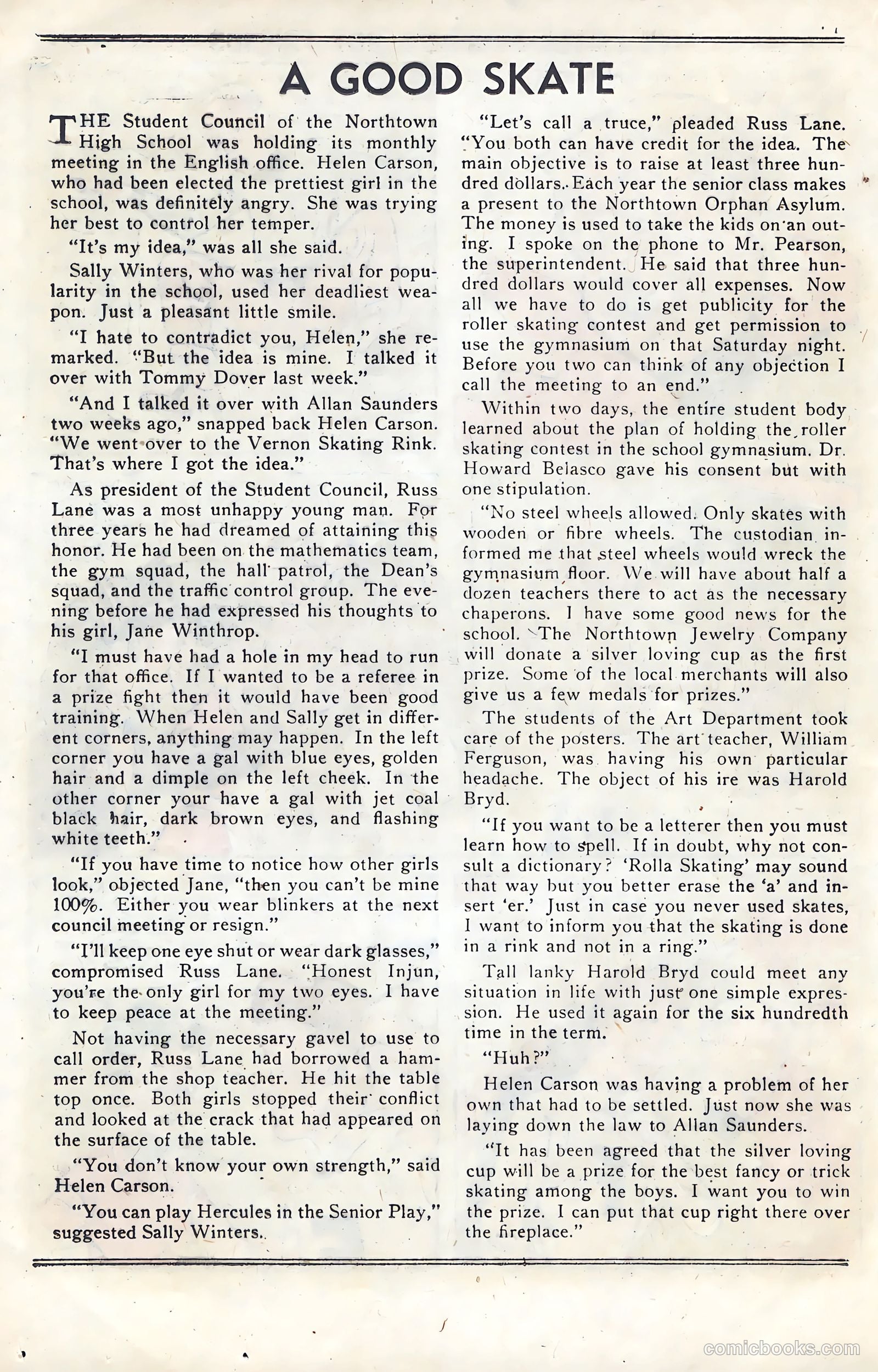 My Little Margie's Boy Friends #7 (1957) — page 16 of 37