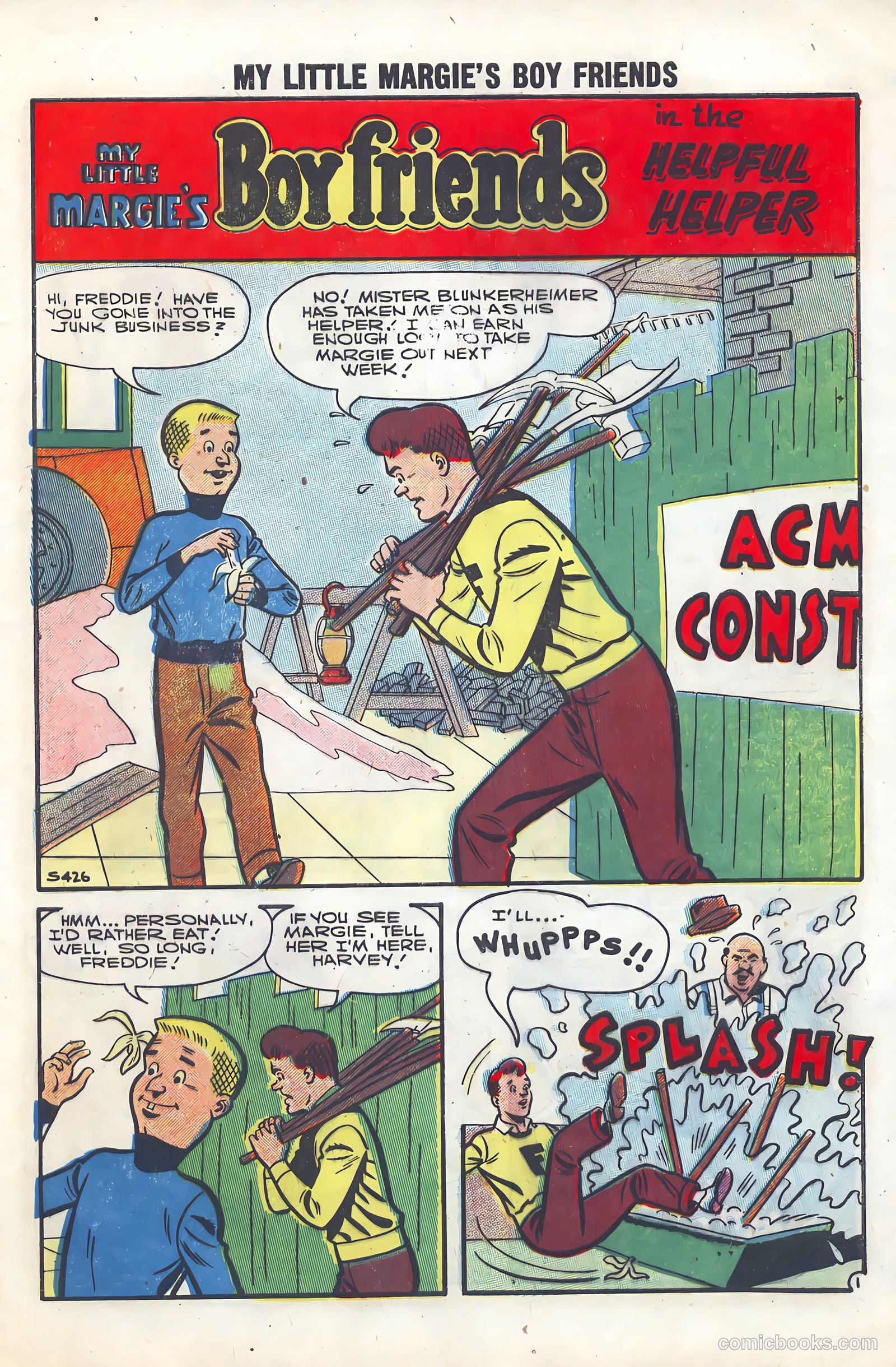 My Little Margie's Boy Friends #7 (1957) — page 29 of 37
