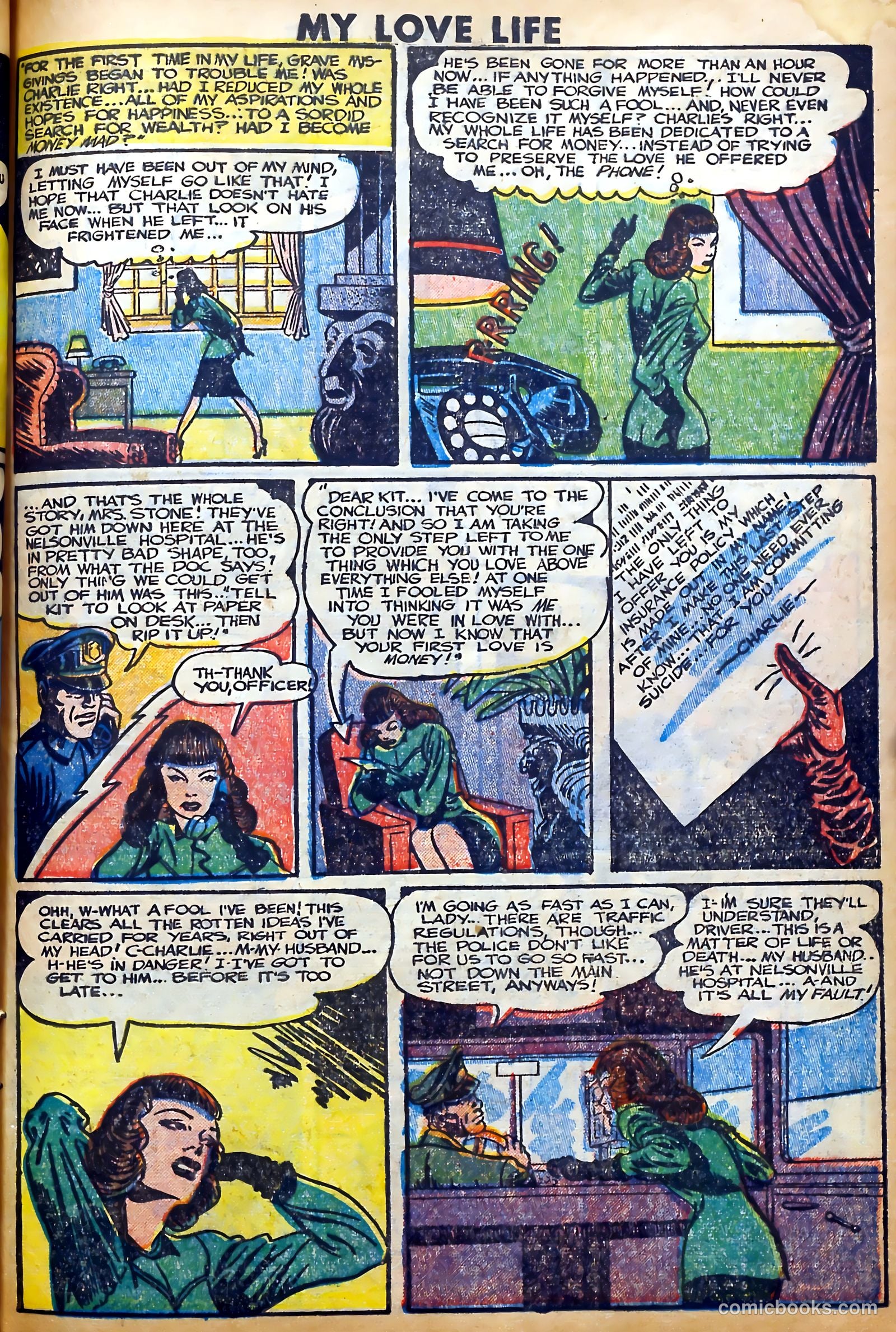 My Love Life #6 (1949) — page 28 of 34