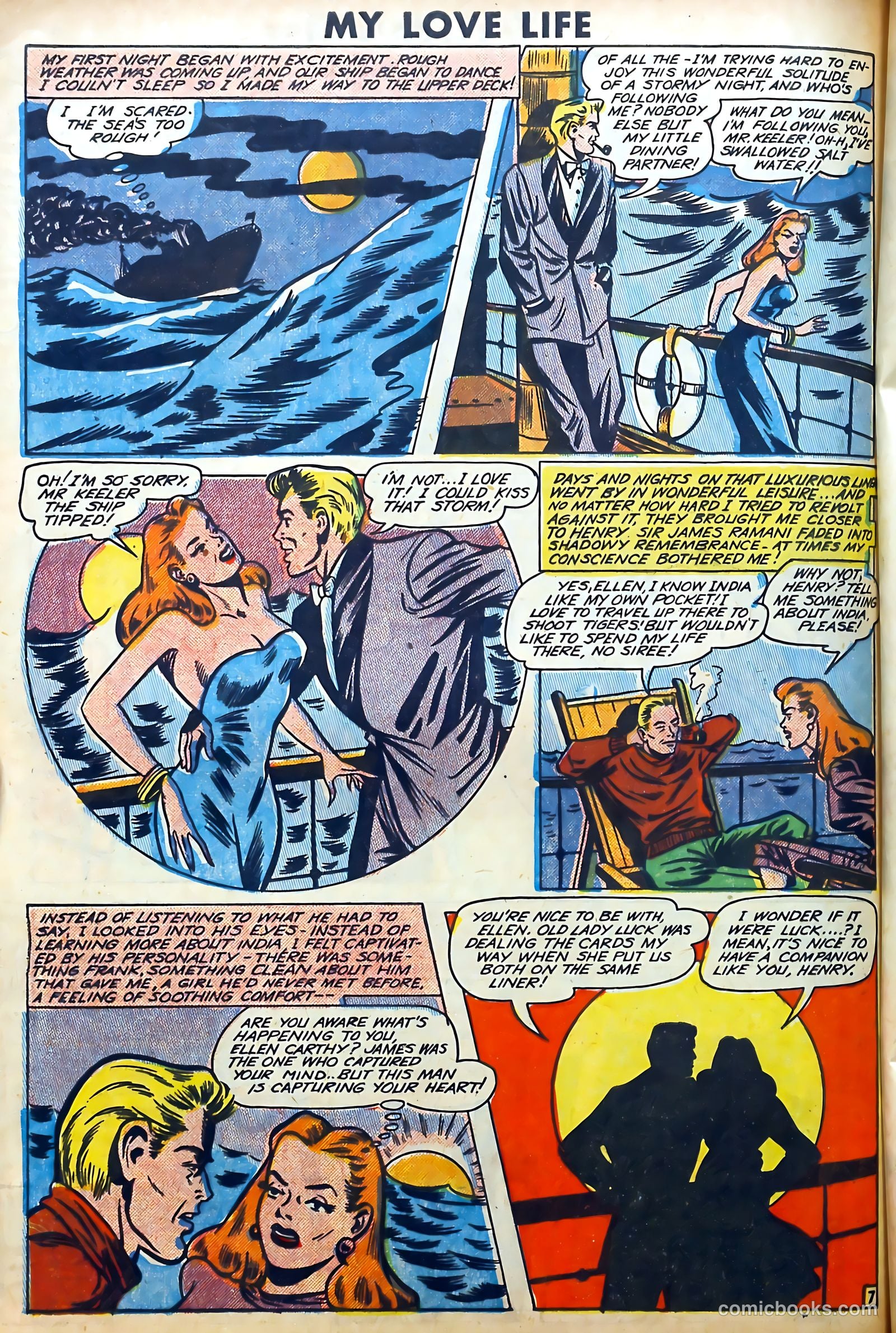 My Love Life #7 (1949) — page 8 of 36