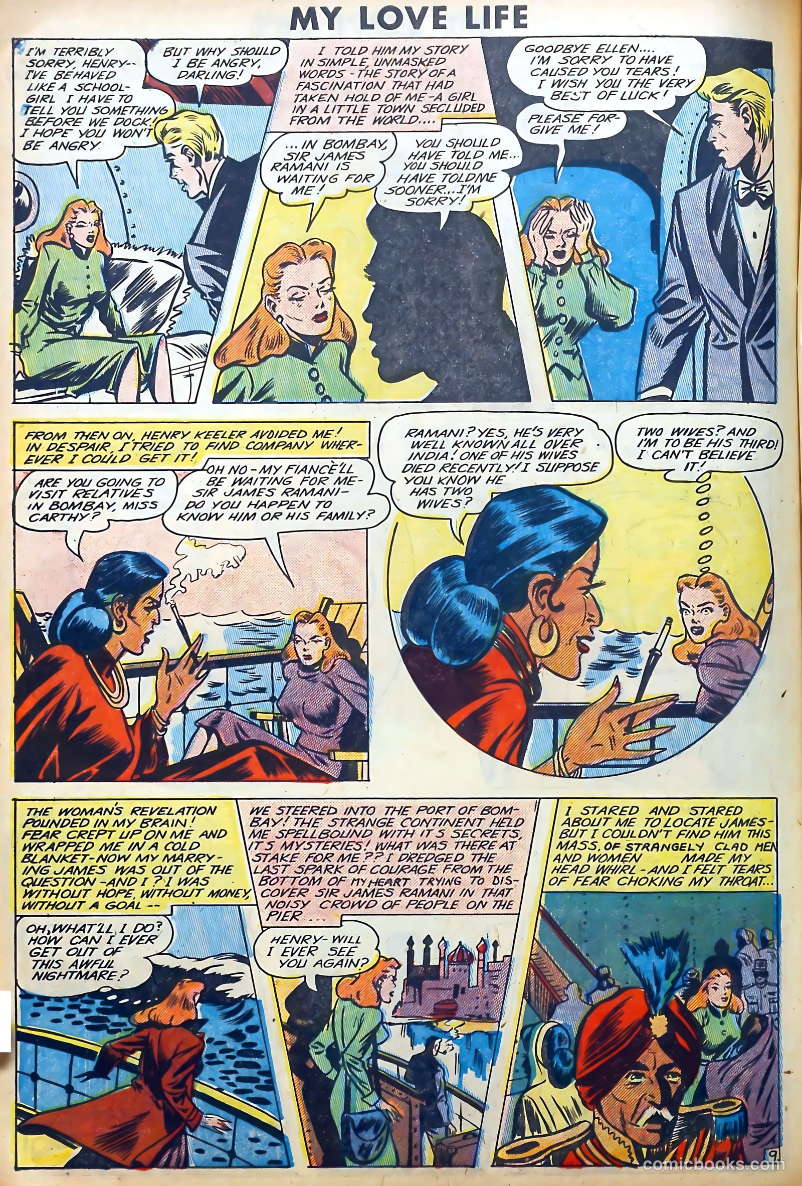 My Love Life #7 (1949) — page 10 of 36