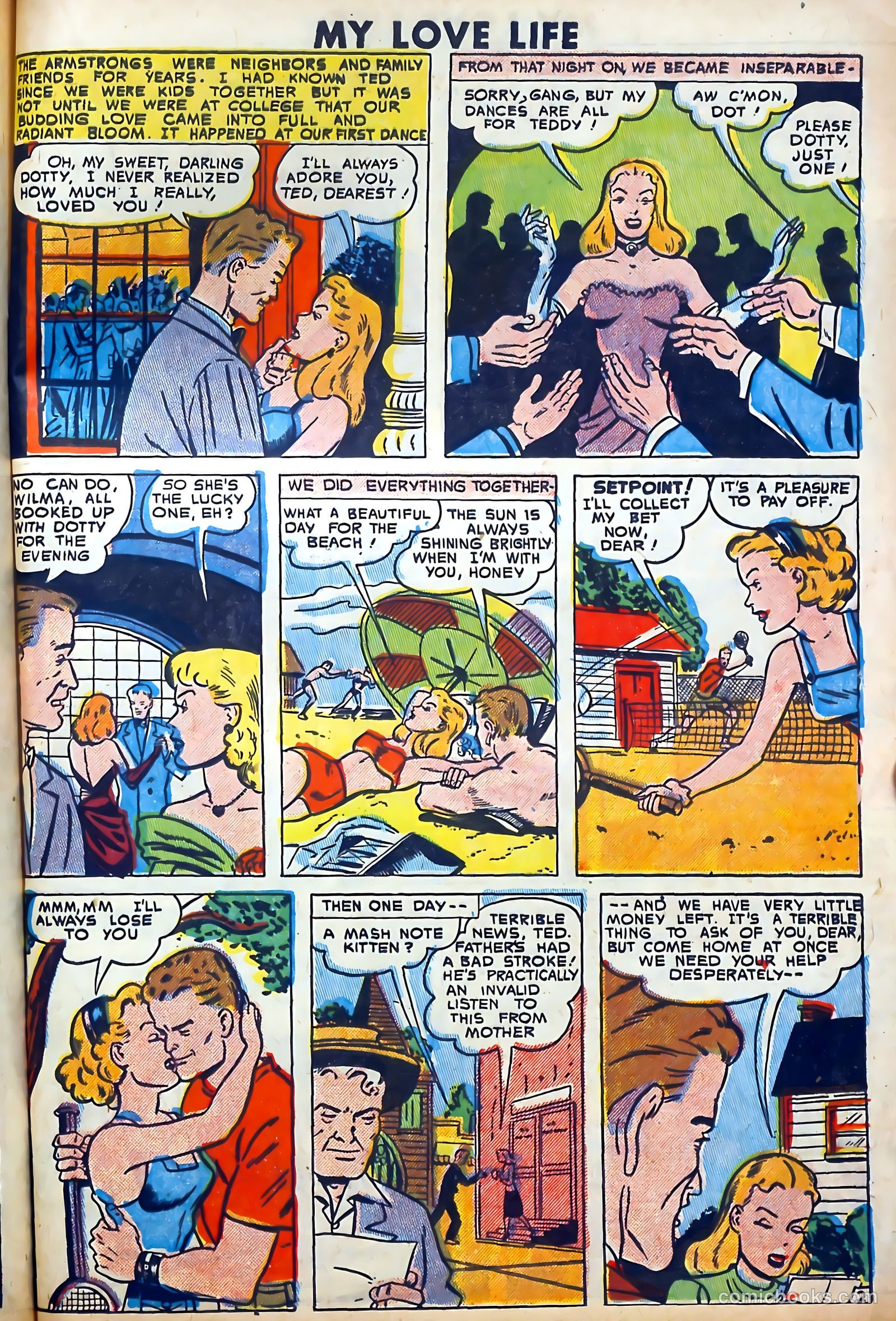 My Love Life #7 (1949) — page 13 of 36