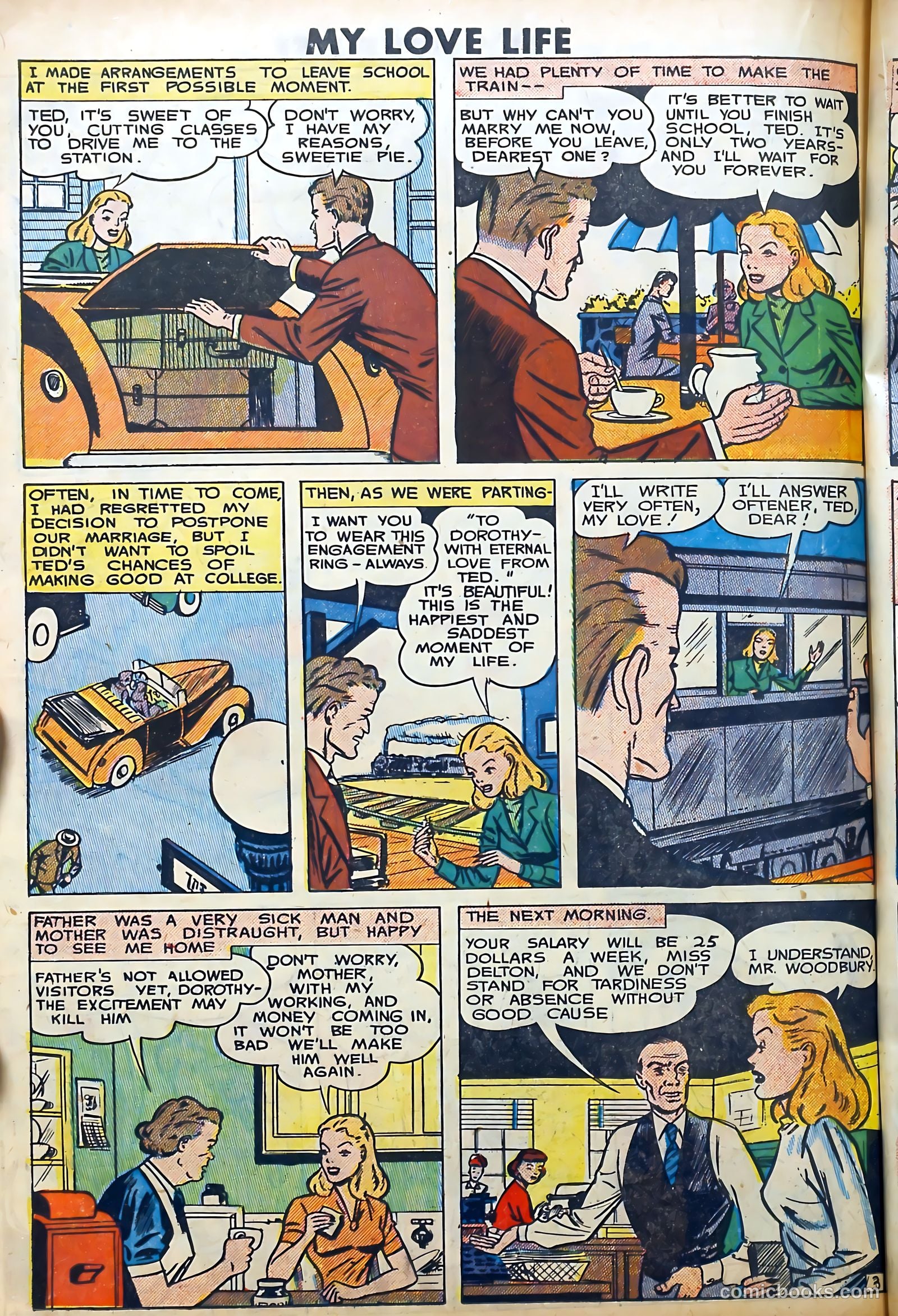 My Love Life #7 (1949) — page 14 of 36