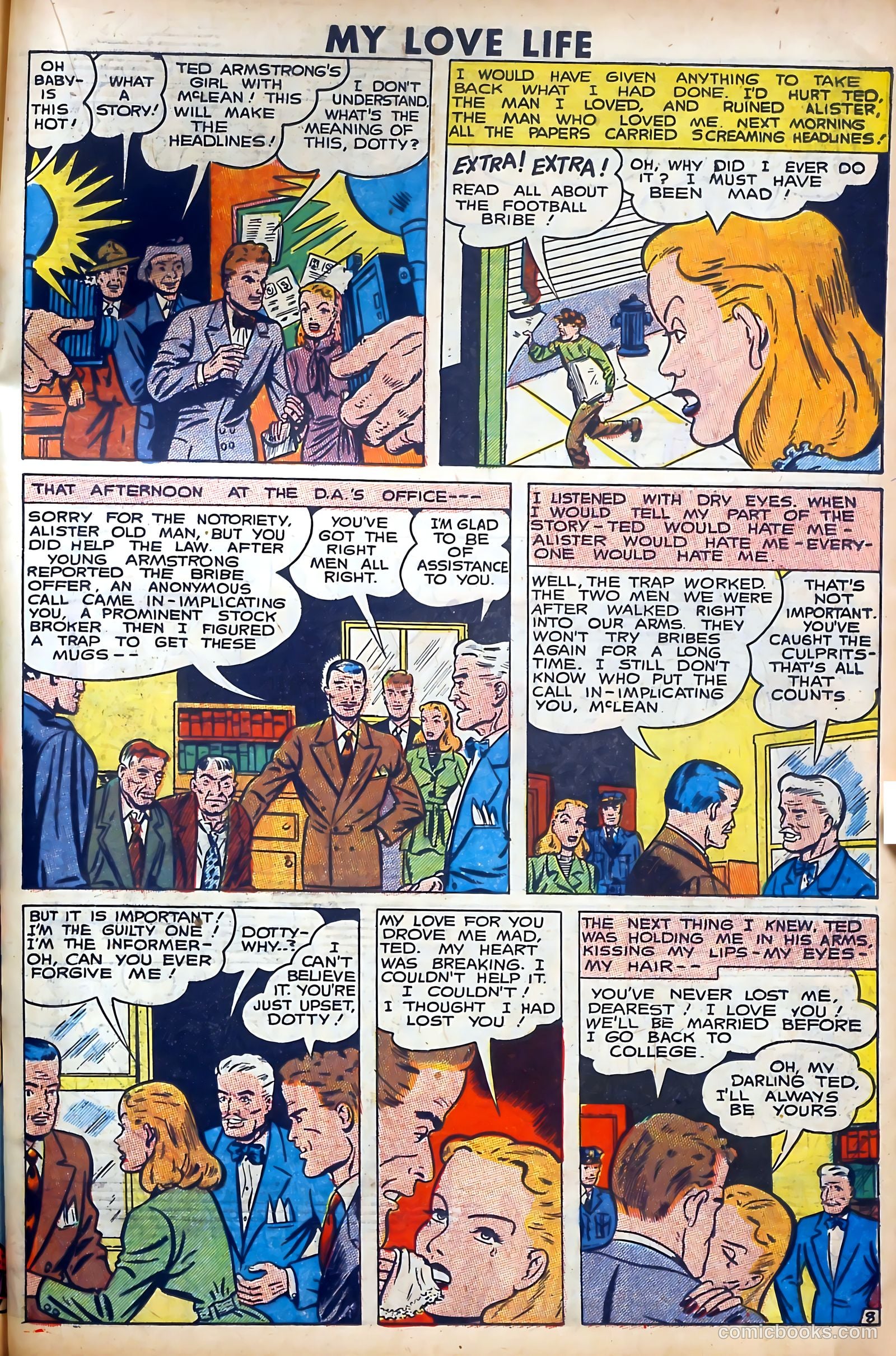 My Love Life #7 (1949) — page 19 of 36