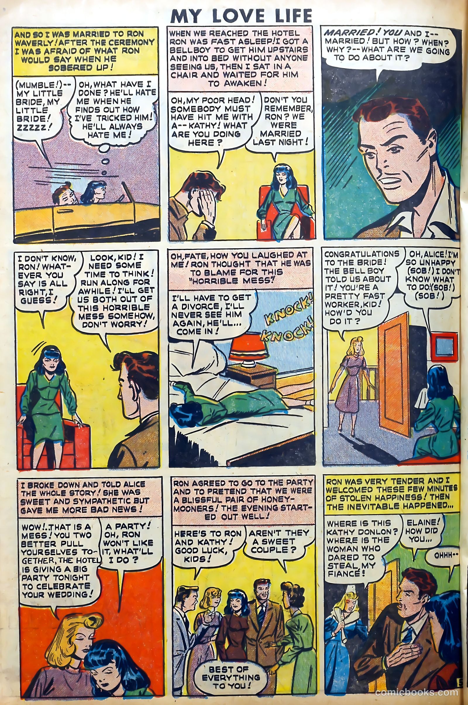 My Love Life #7 (1949) — page 28 of 36