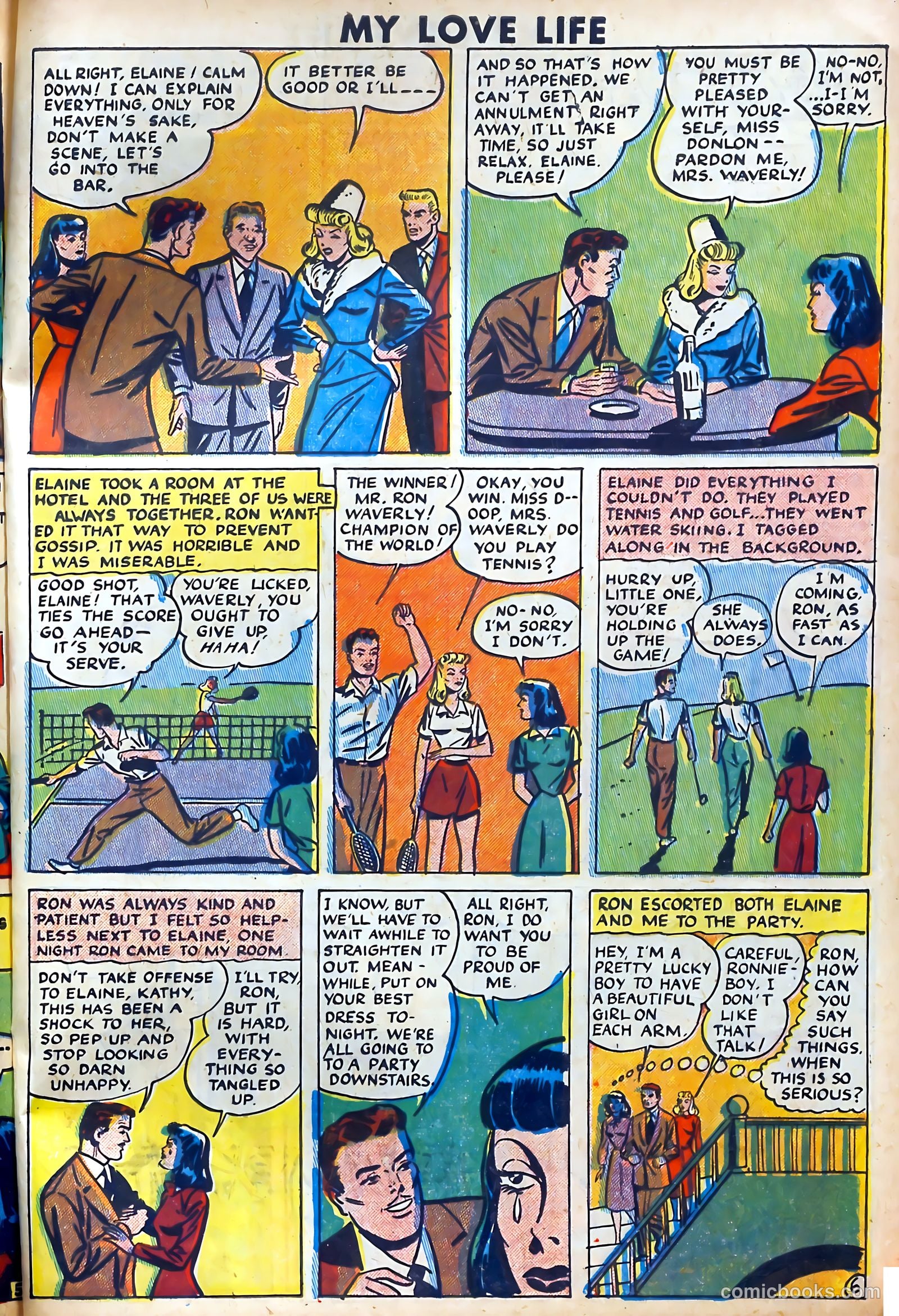 My Love Life #7 (1949) — page 29 of 36