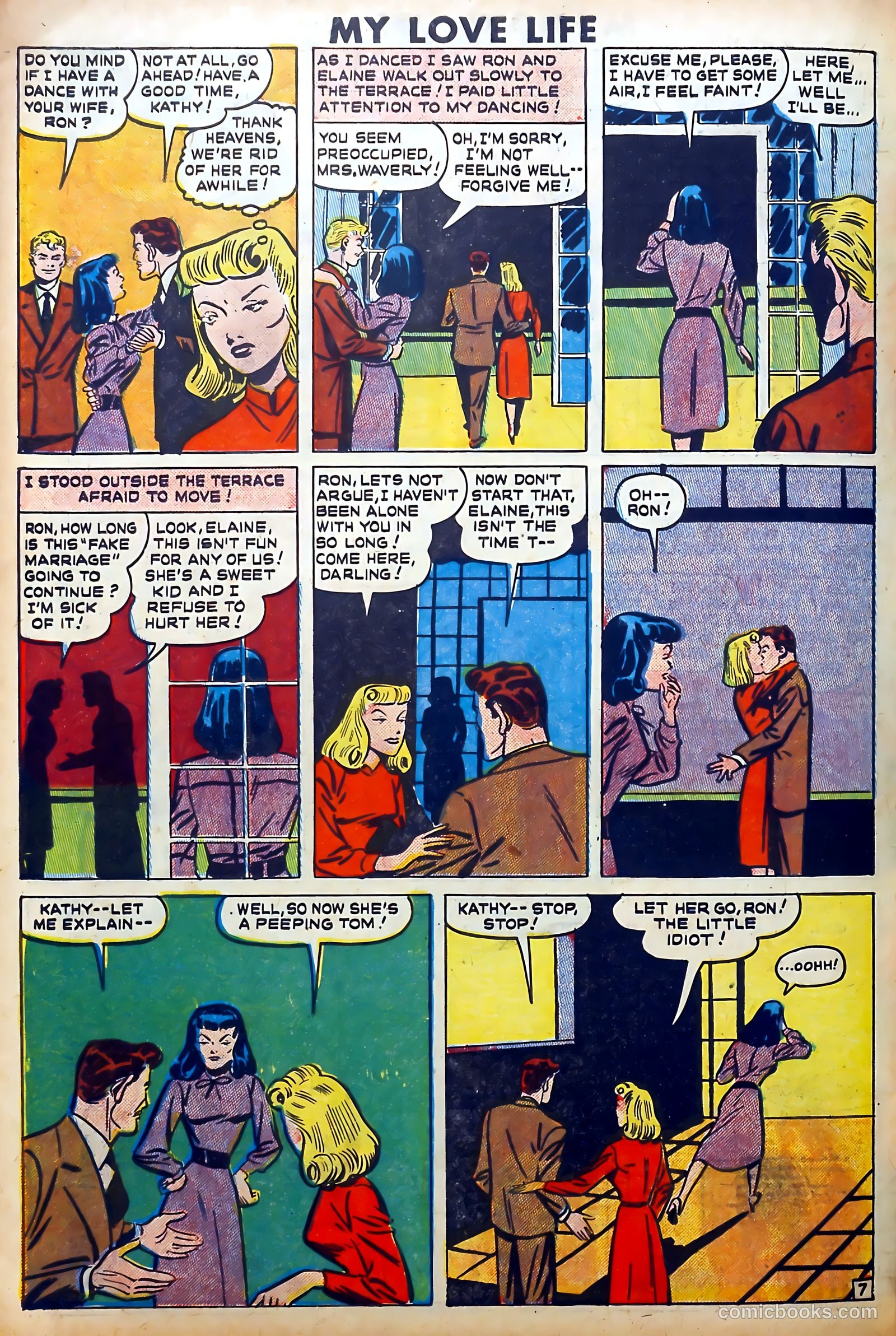 My Love Life #7 (1949) — page 30 of 36