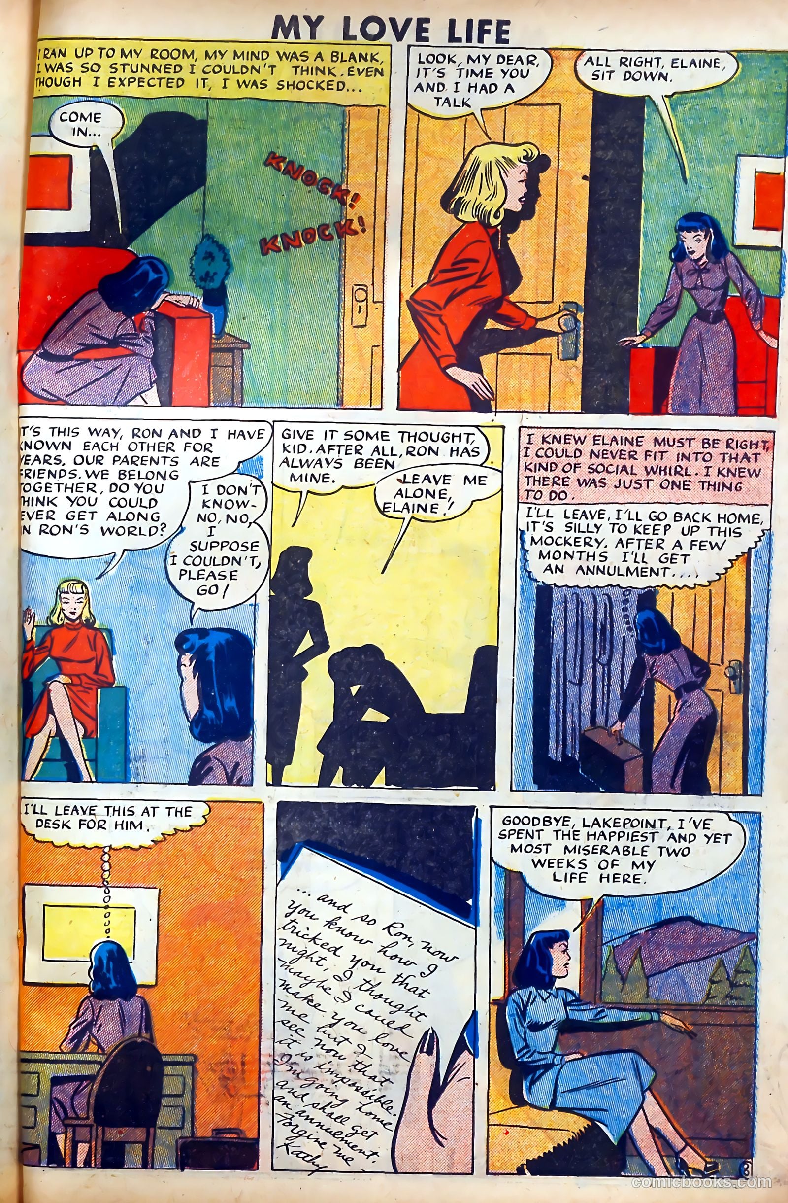 My Love Life #7 (1949) — page 31 of 36