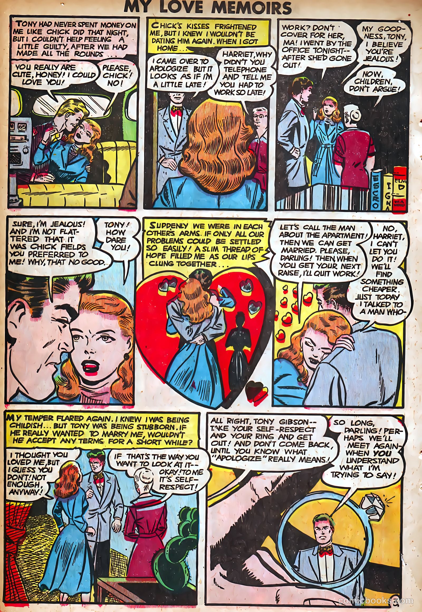 My Love Memoirs #12 (1950) — page 3 of 34