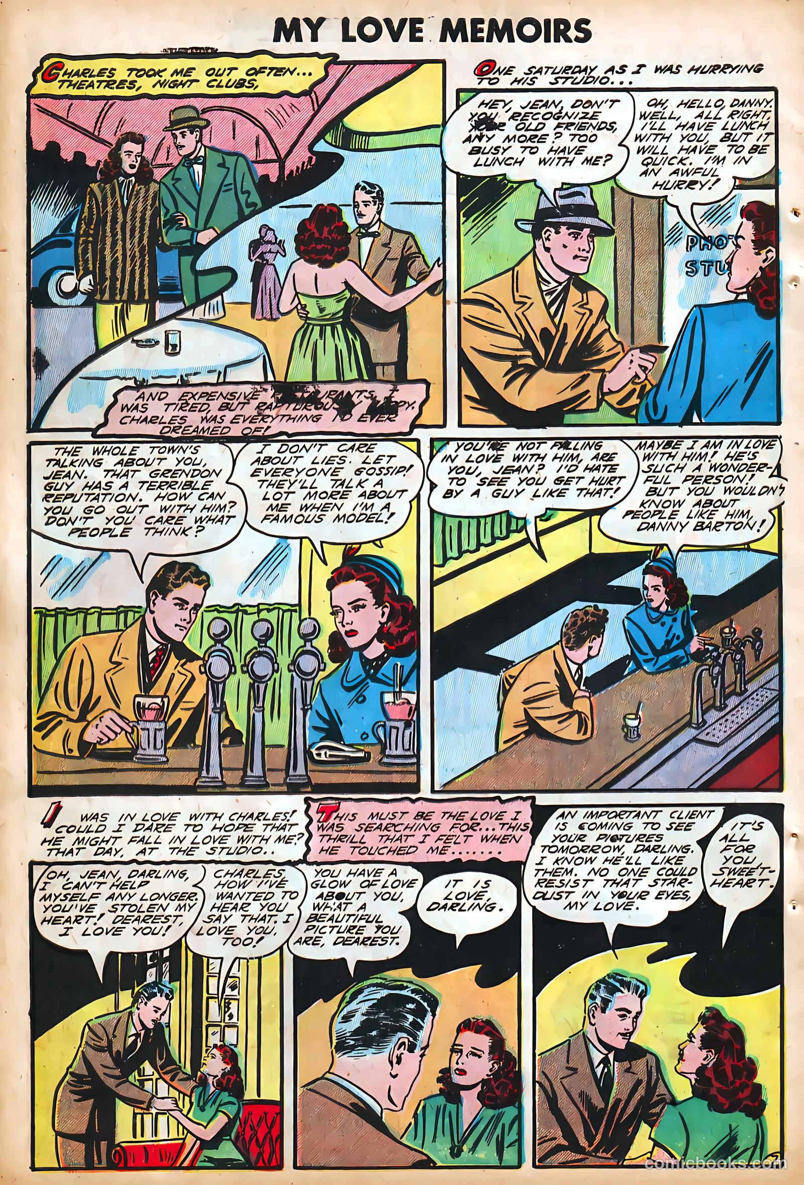 My Love Memoirs #12 (1950) — page 29 of 34