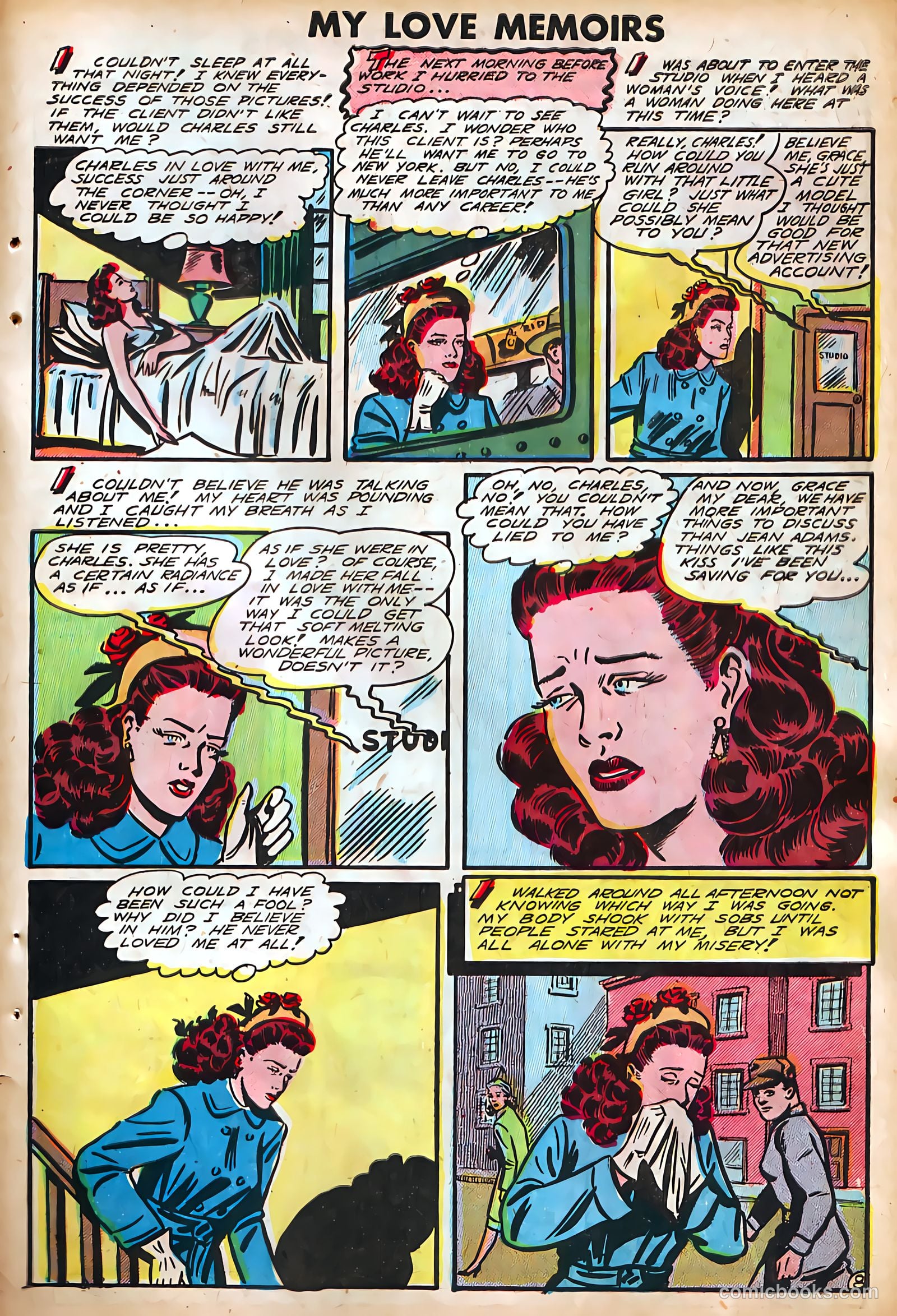 My Love Memoirs #12 (1950) — page 30 of 34