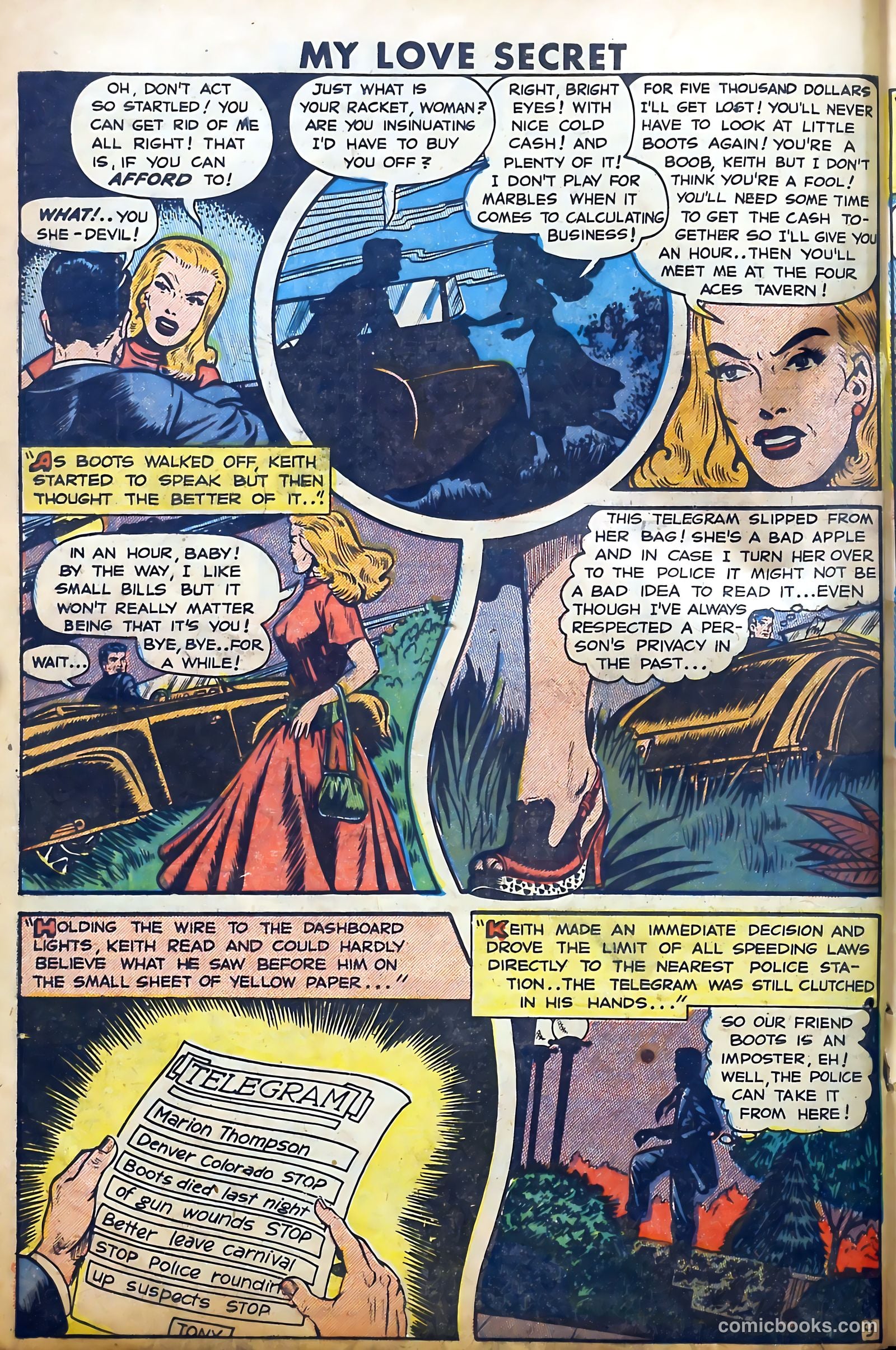 My Love Secret #24 (1949) — page 10 of 36