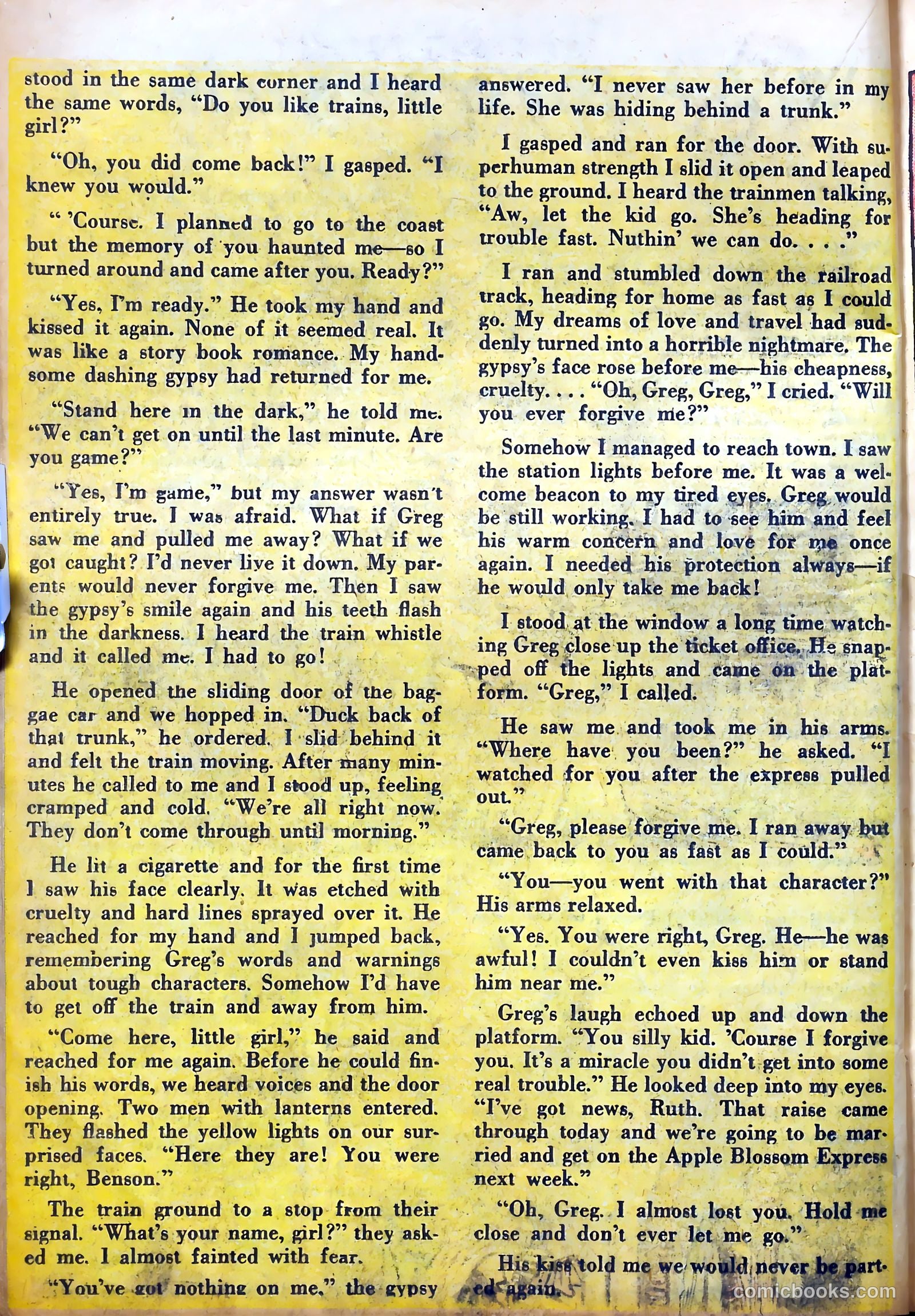 My Love Secret #24 (1949) — page 22 of 36