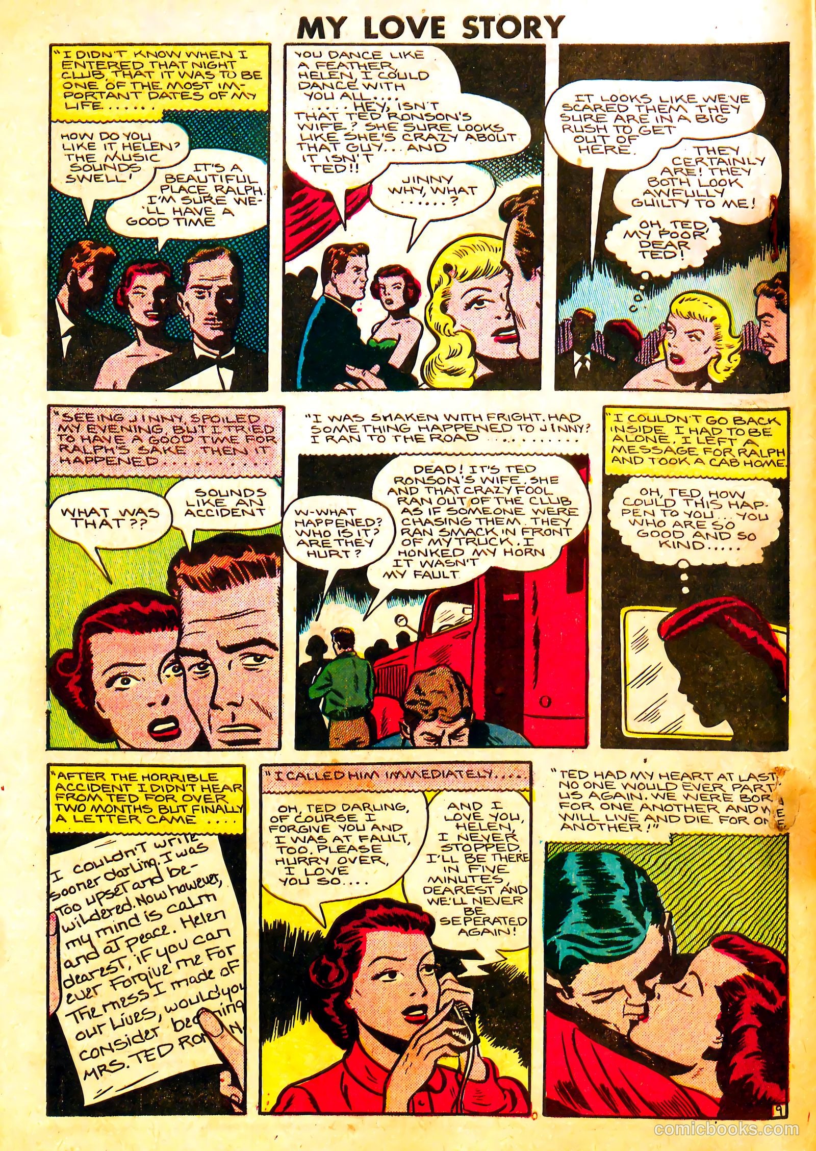 My Love Story #1 (1949) — page 10 of 36