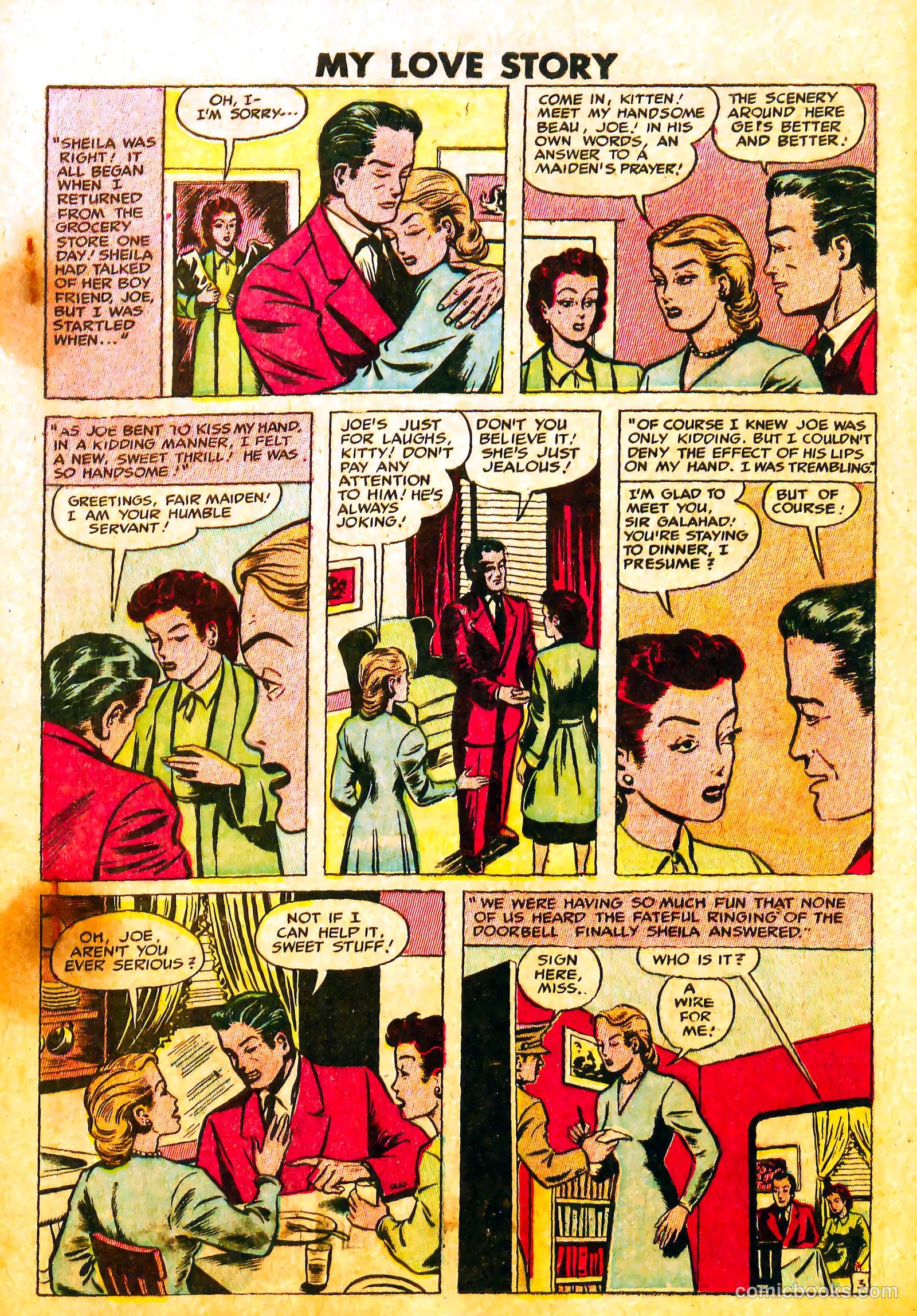 My Love Story #1 (1949) — page 25 of 36