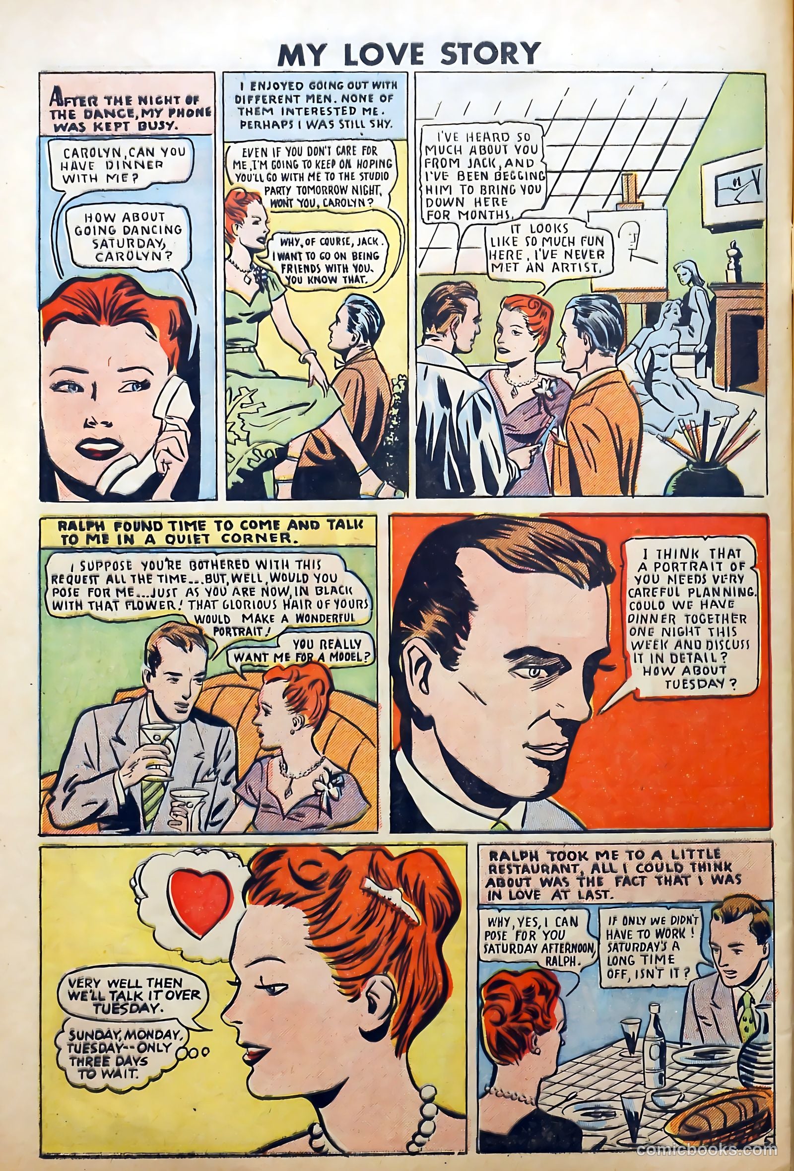 My Love Story #2 (1949) — page 28 of 36