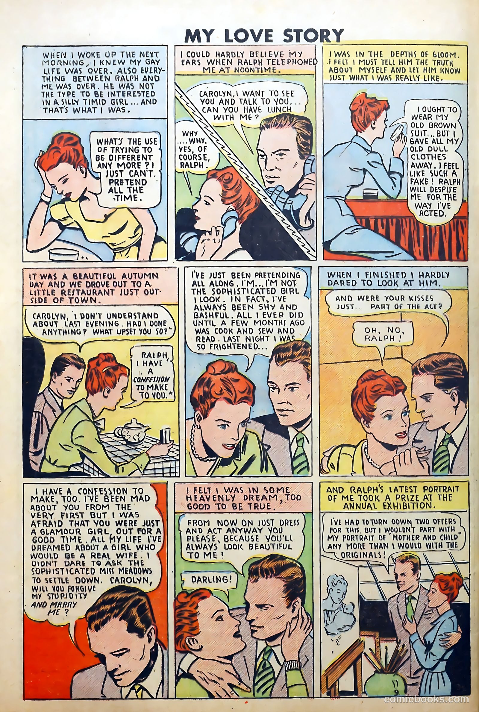 My Love Story #2 (1949) — page 32 of 36