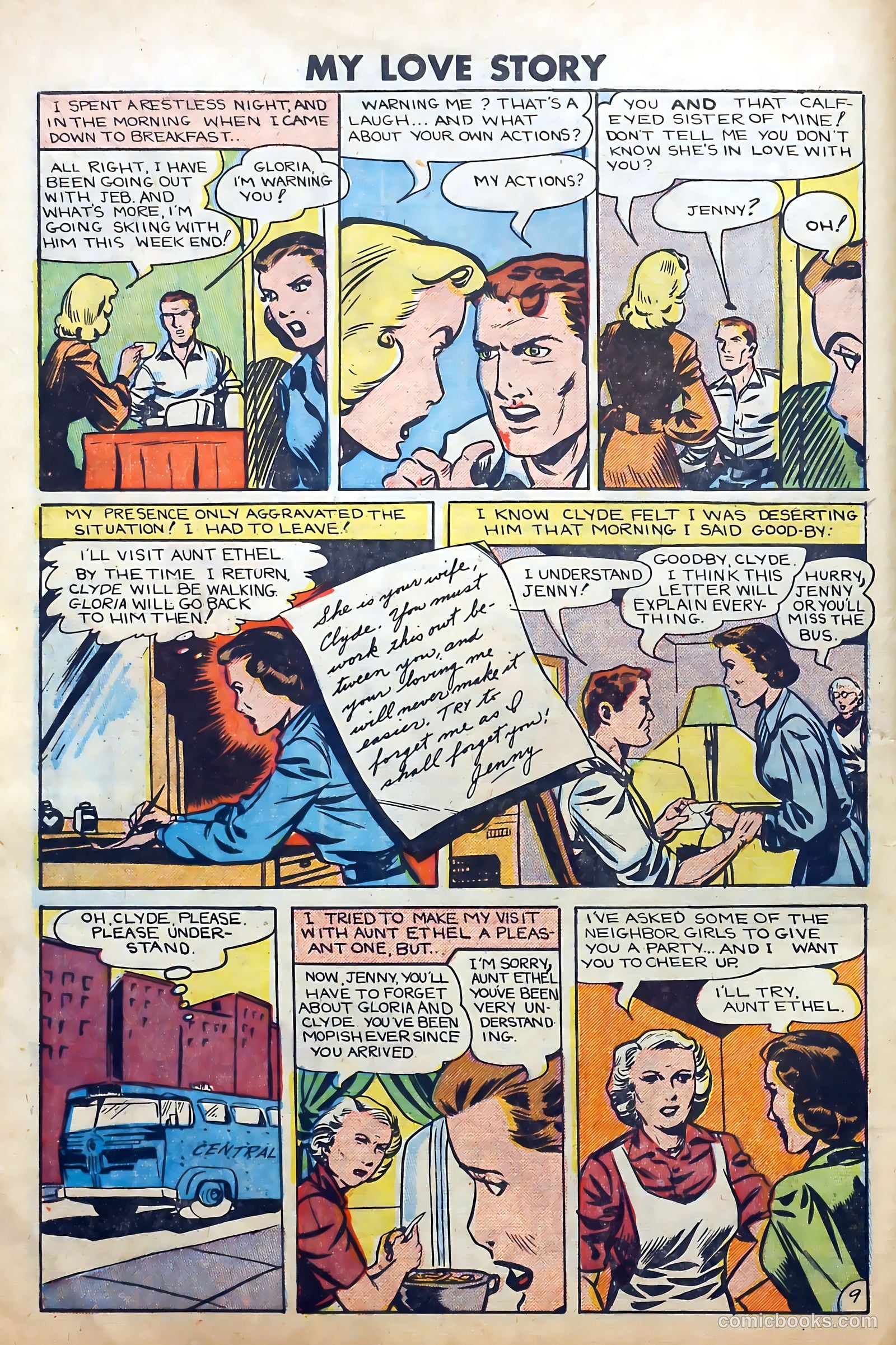 My Love Story #4 (1950) — page 10 of 36
