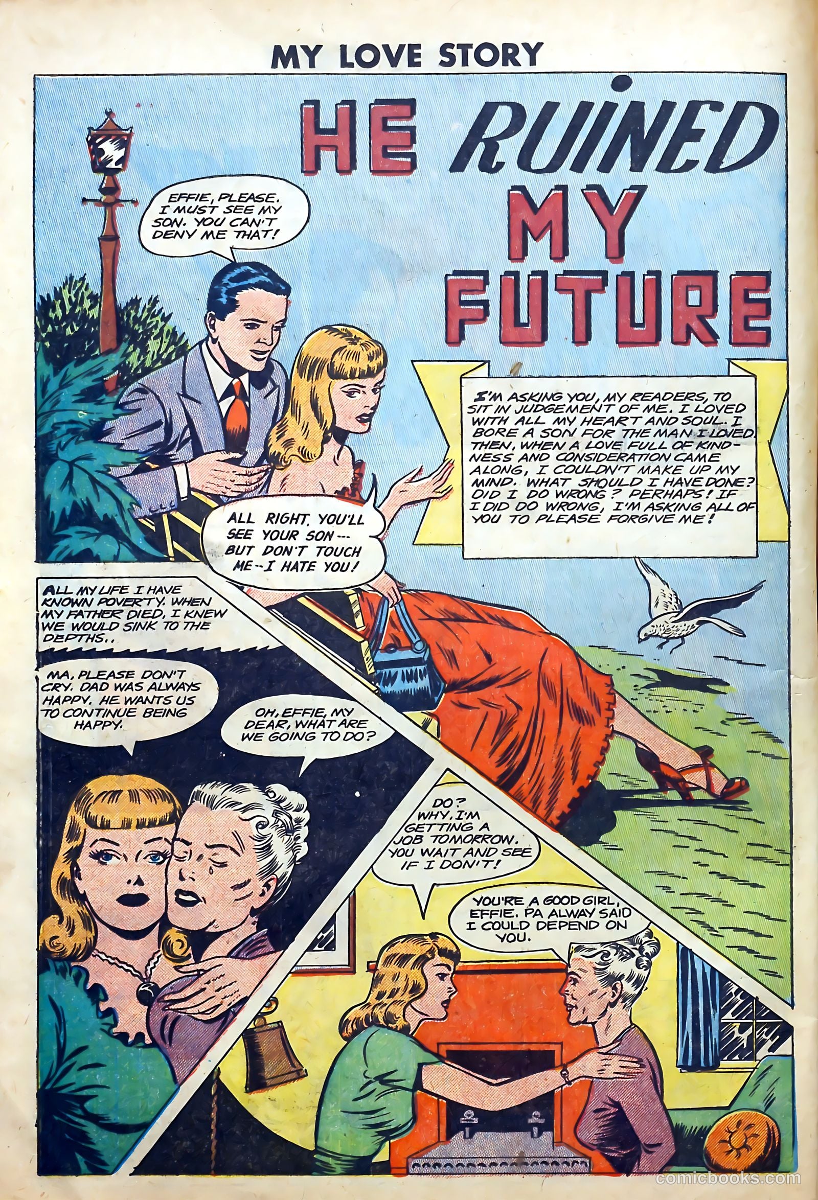 My Love Story #4 (1950) — page 12 of 36