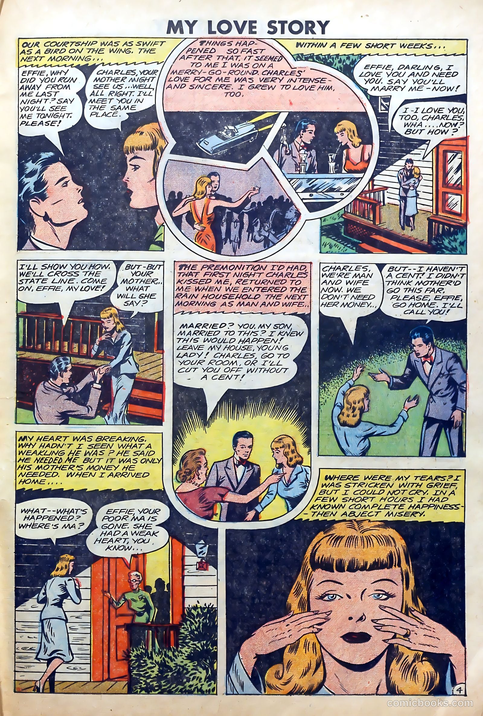My Love Story #4 (1950) — page 15 of 36