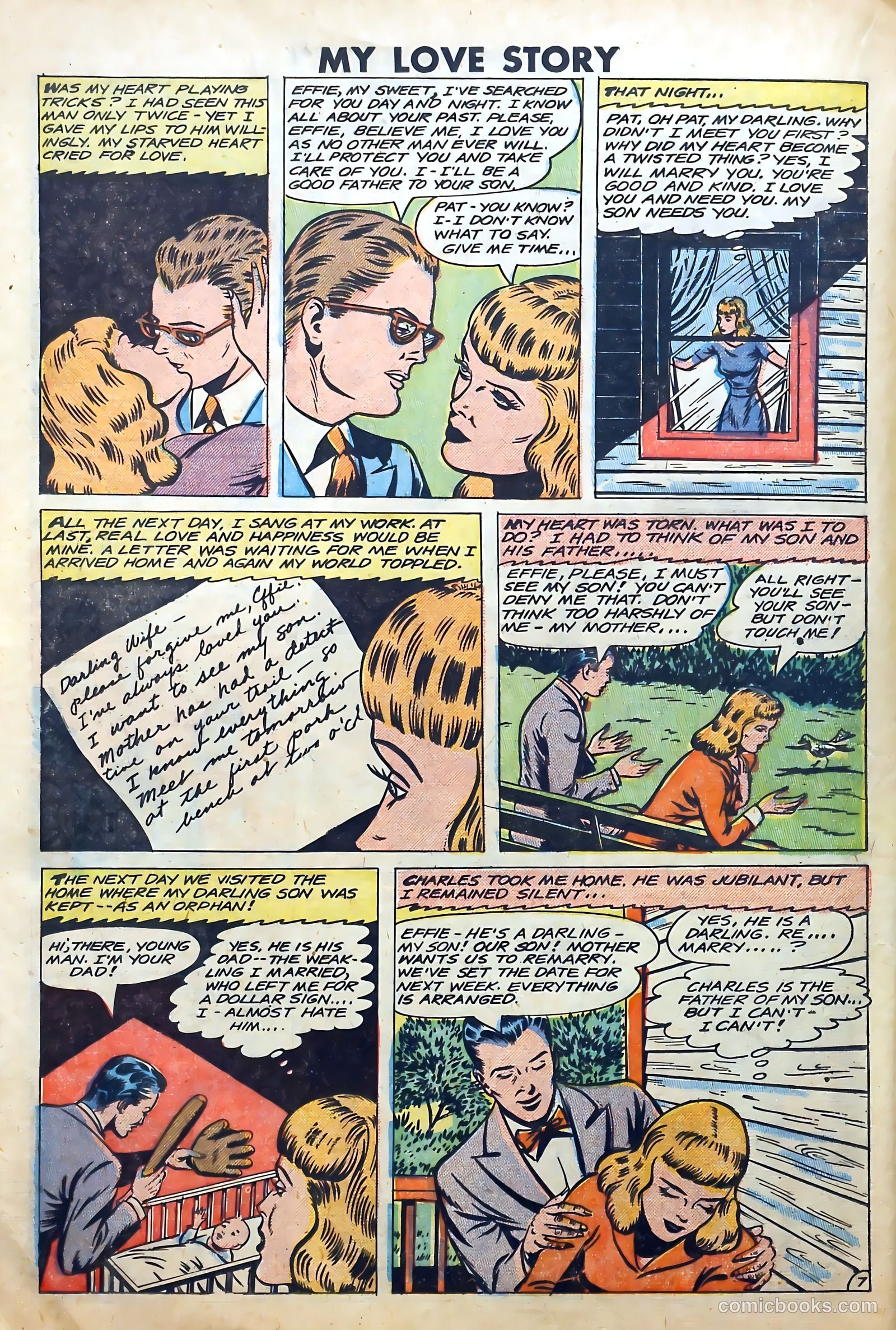 My Love Story #4 (1950) — page 18 of 36