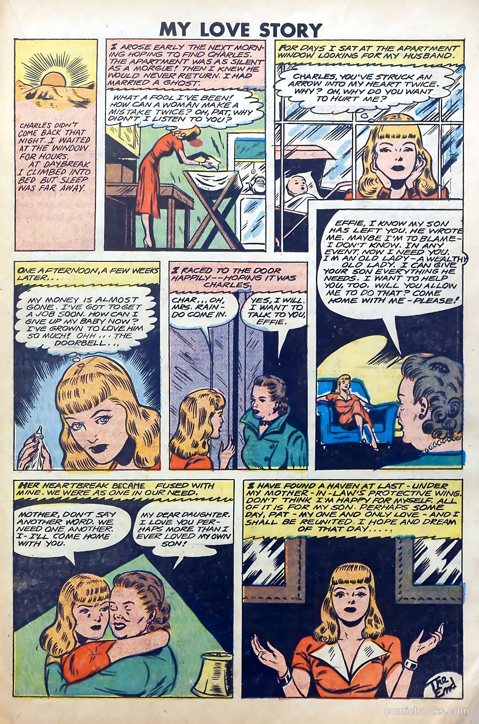 My Love Story #4 (1950) — page 21 of 36