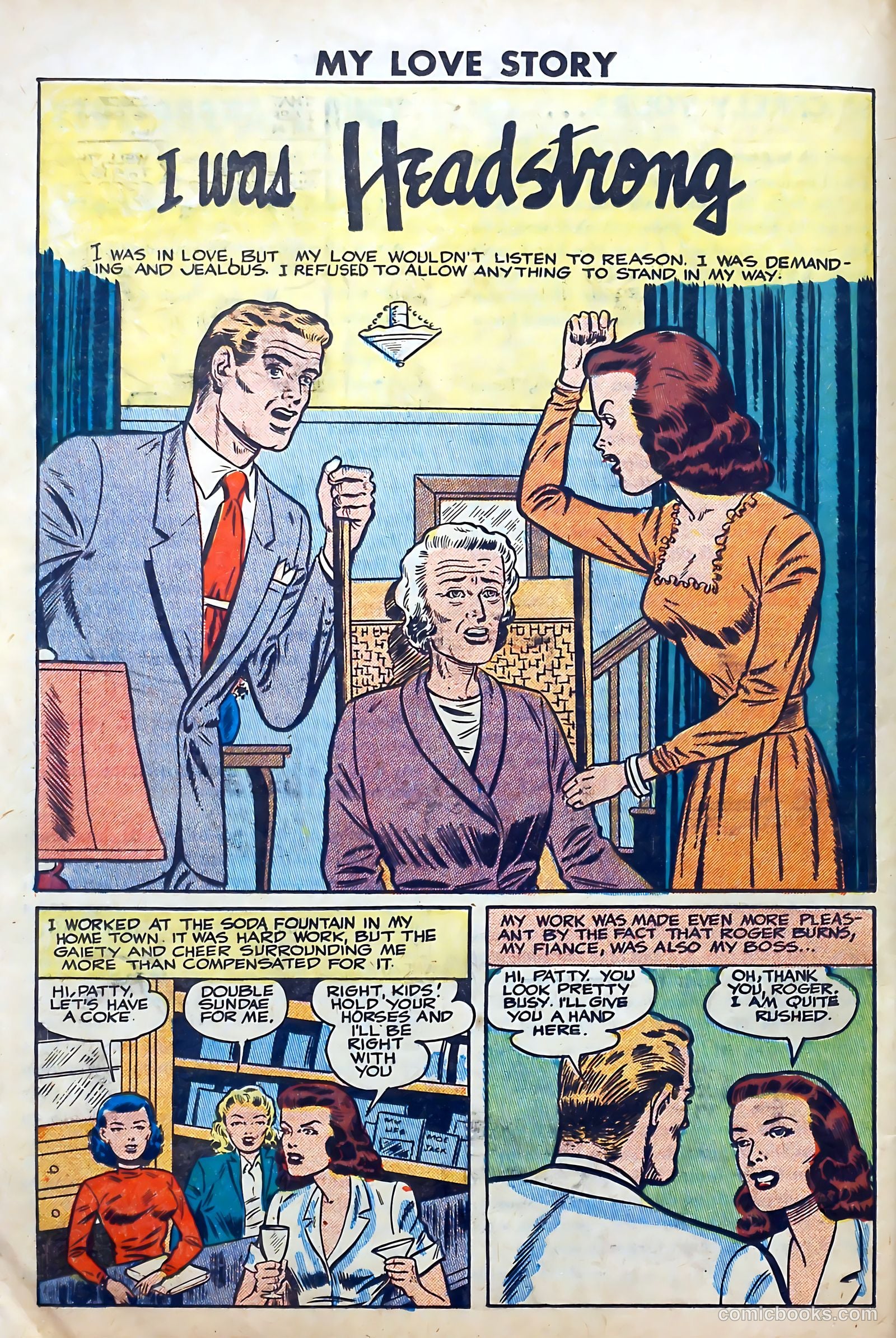 My Love Story #4 (1950) — page 24 of 36
