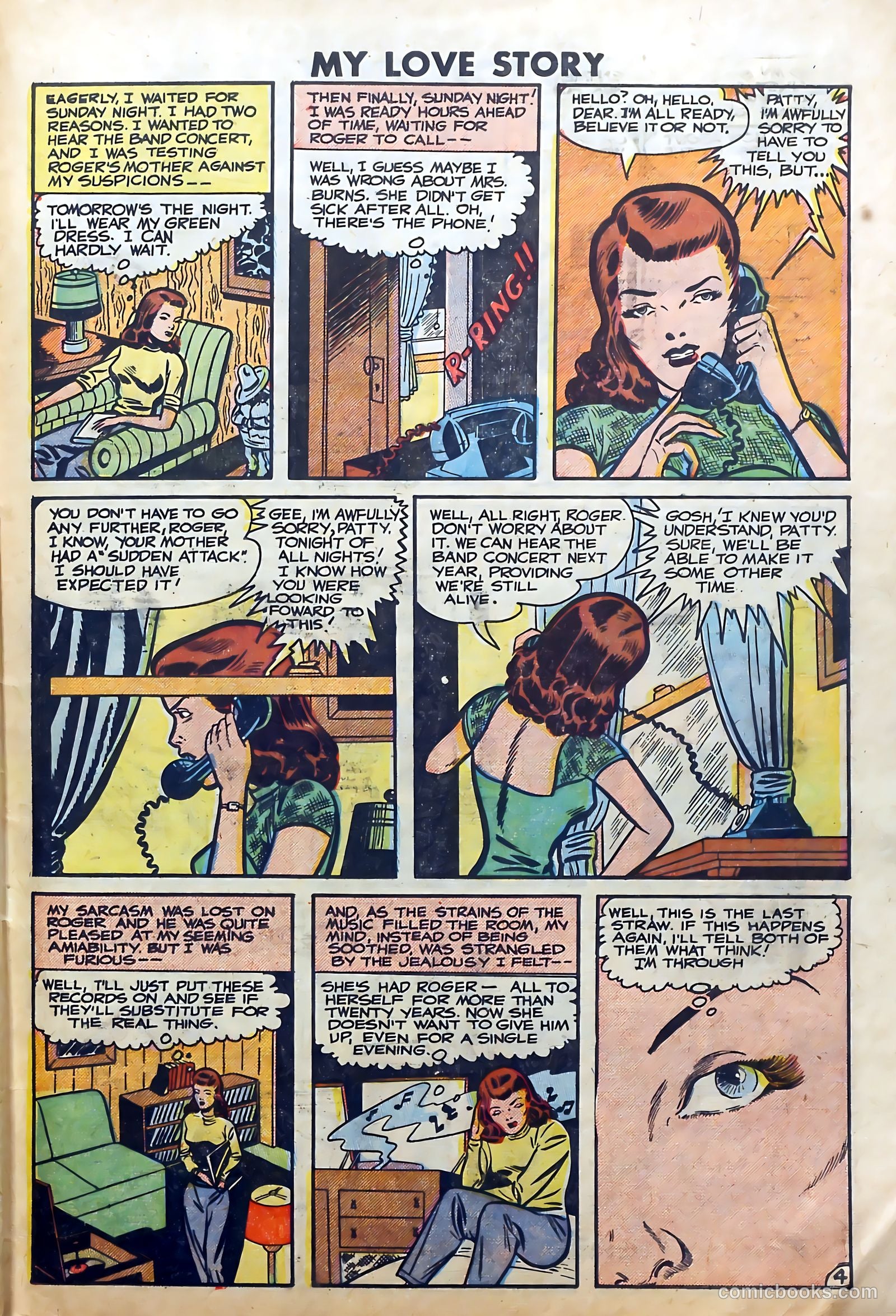 My Love Story #4 (1950) — page 27 of 36